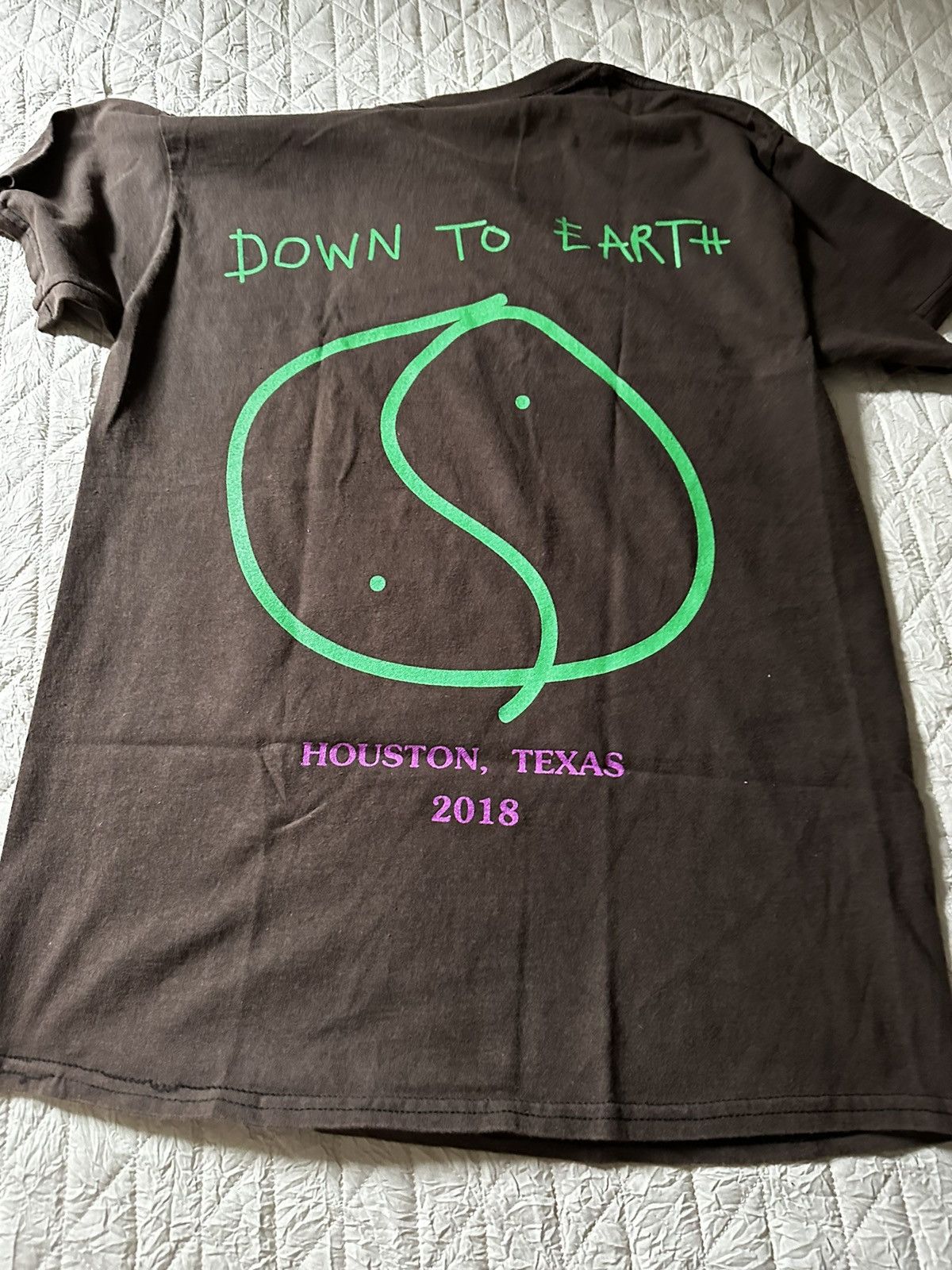 Travis Scott 2018 astrofest smiley tee Size US S / EU 44-46 / 1 - 3 Thumbnail