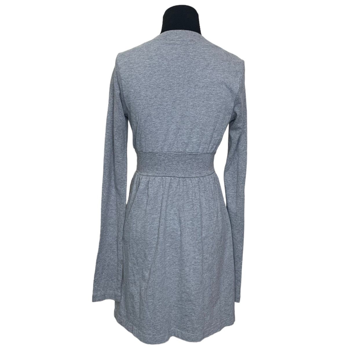 James Perse JAMES PERSE gray Long Sleeve V-Neck Mini Dress size 2 - M Size M / US 6-8 / IT 42-44 - 2 Thumbnail