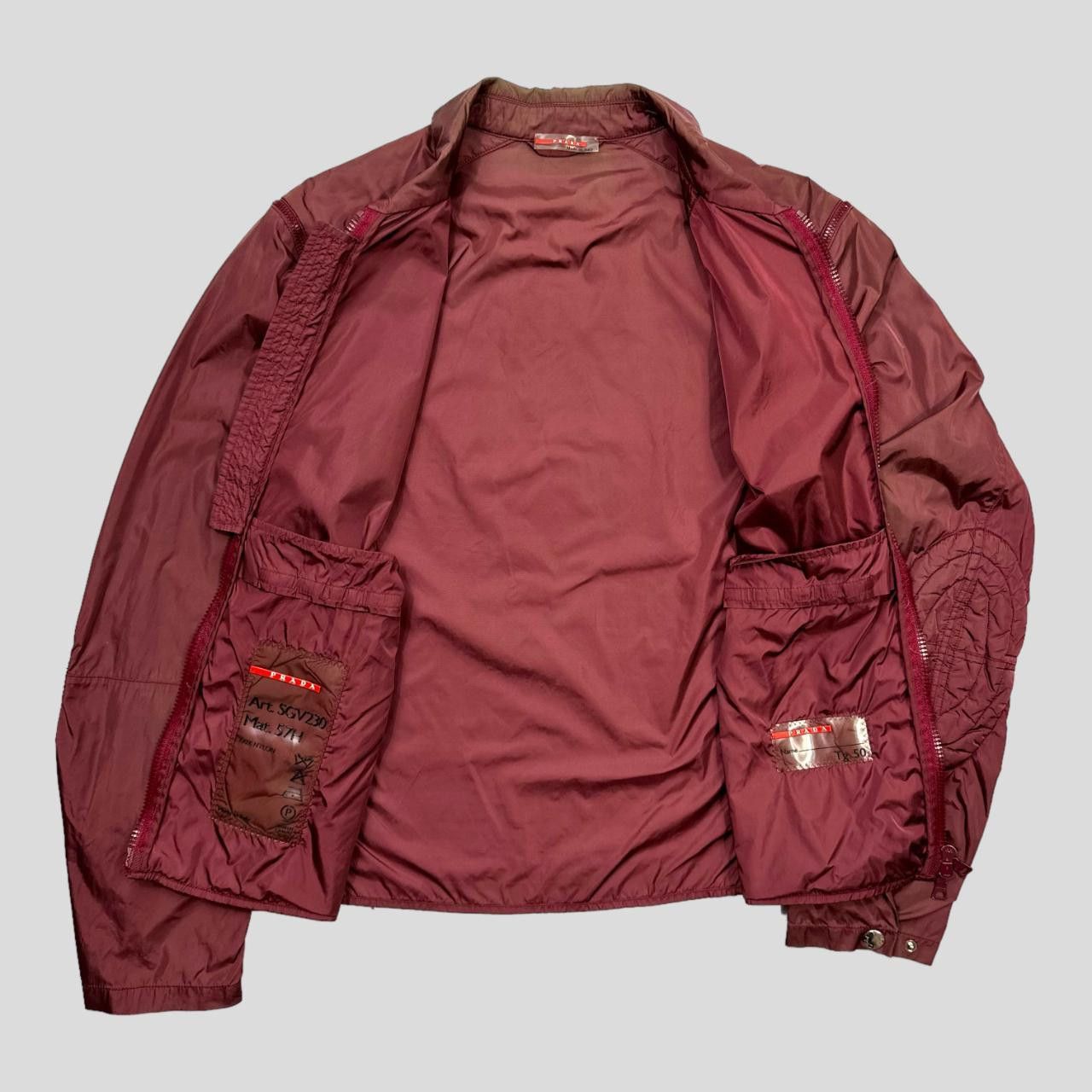 Prada Prada Sport 1999 Convertible Nylon Moto Jacket / Vest - M Size US M / EU 48-50 / 2 - 5 Thumbnail