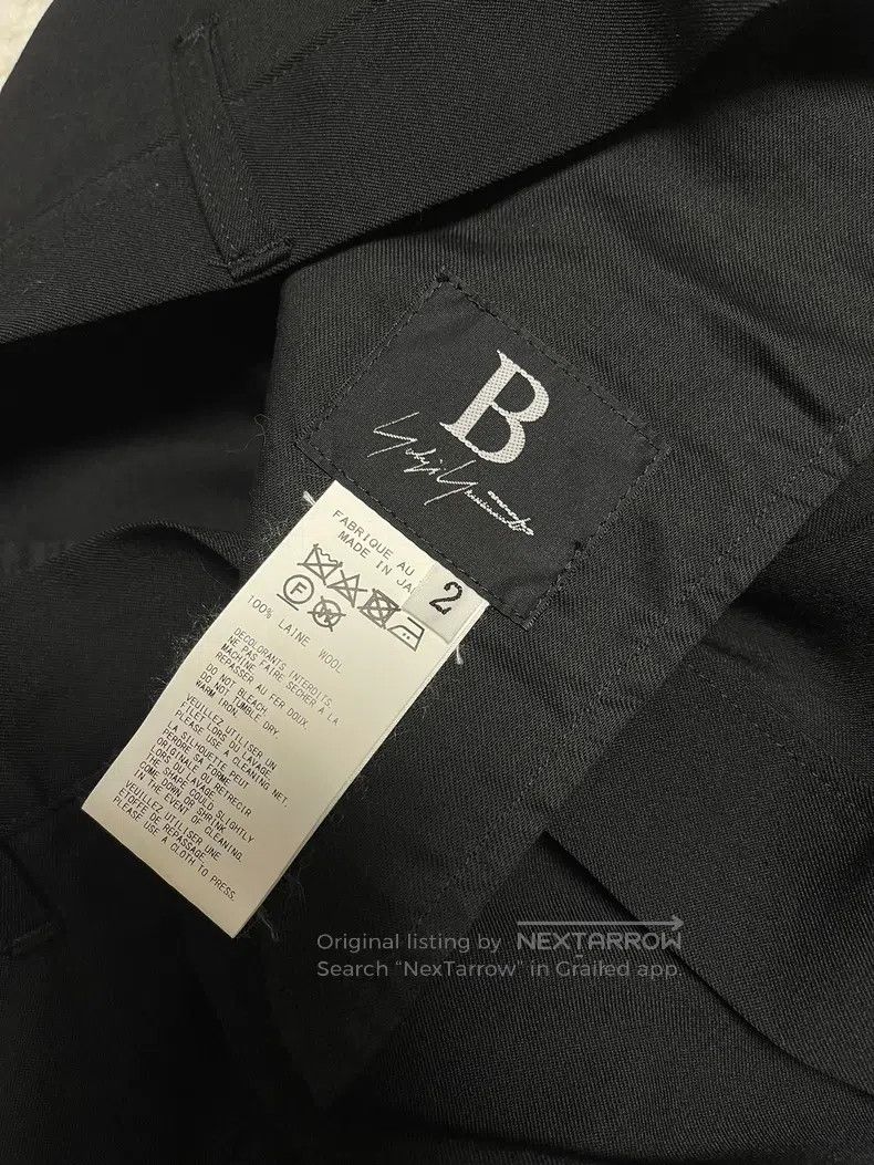 Yohji Yamamoto Yohji Yamamoto size 2 Breasted wool trousers Size US 28 / EU 44 - 6 Thumbnail