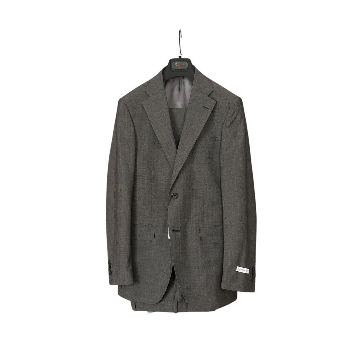 Peter Millar New Peter Millar Flynn Classic Fit Gray Wool Suit Size 38R Size 38R - 1 Thumbnail