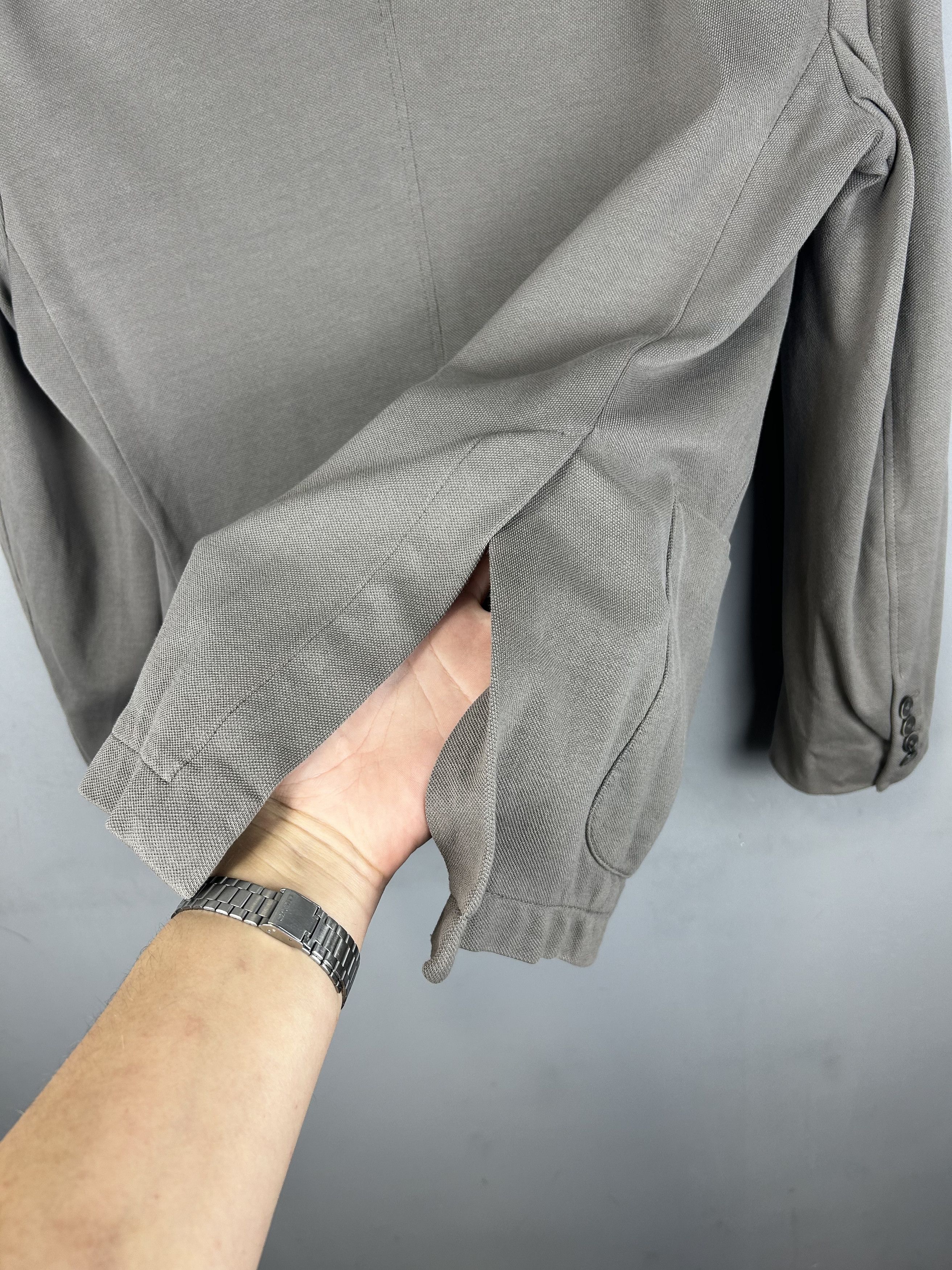 Hackett Hackett Piquet Blazer London Jacket 945 Grey Men's 42L Size Size 42L - 11 Thumbnail