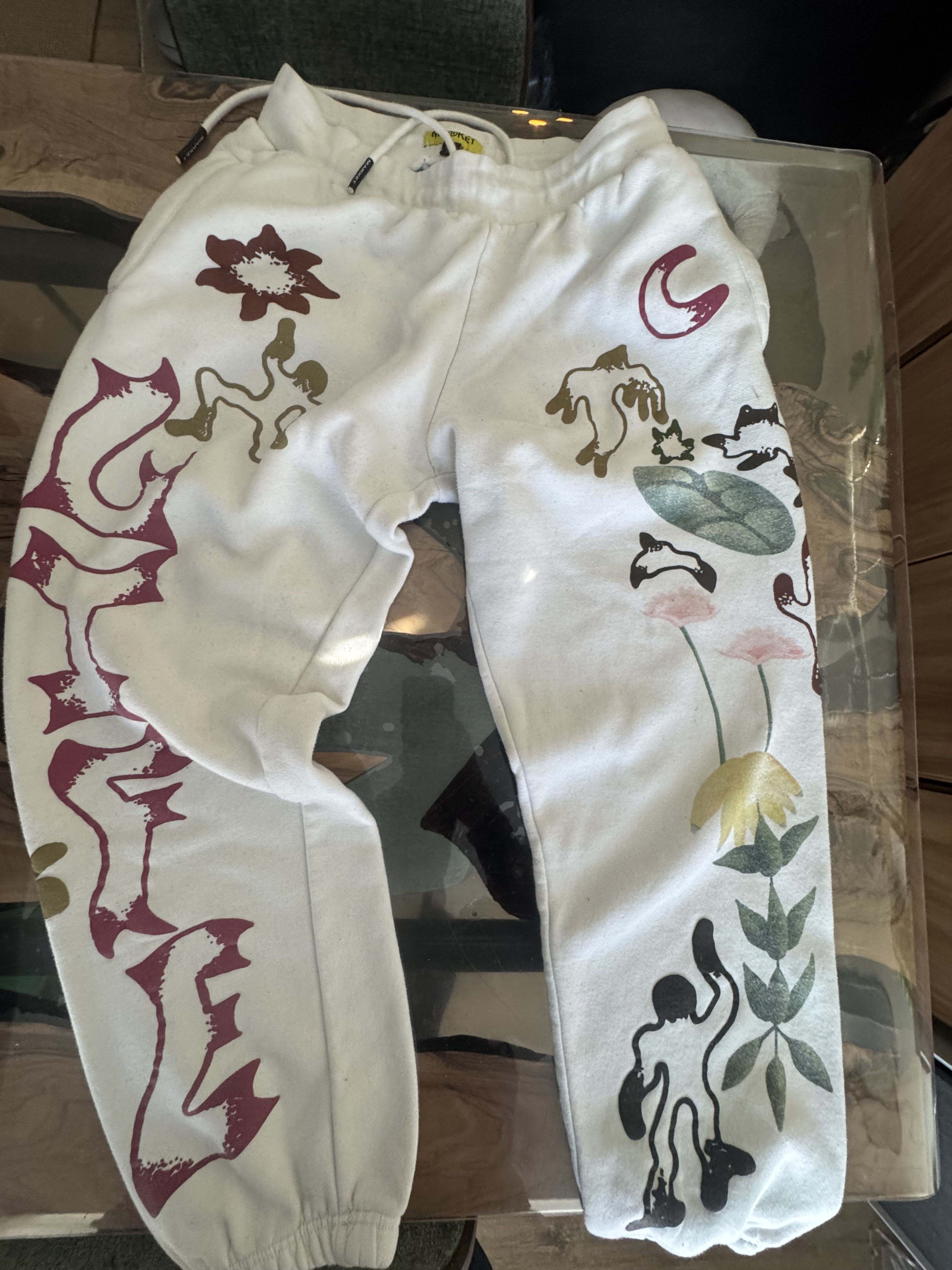 Market MARKET x Urban Outfitters Hippie Nature ‘LIFE’ Jogger (M) Size US 30 / EU 46 - 1 Thumbnail