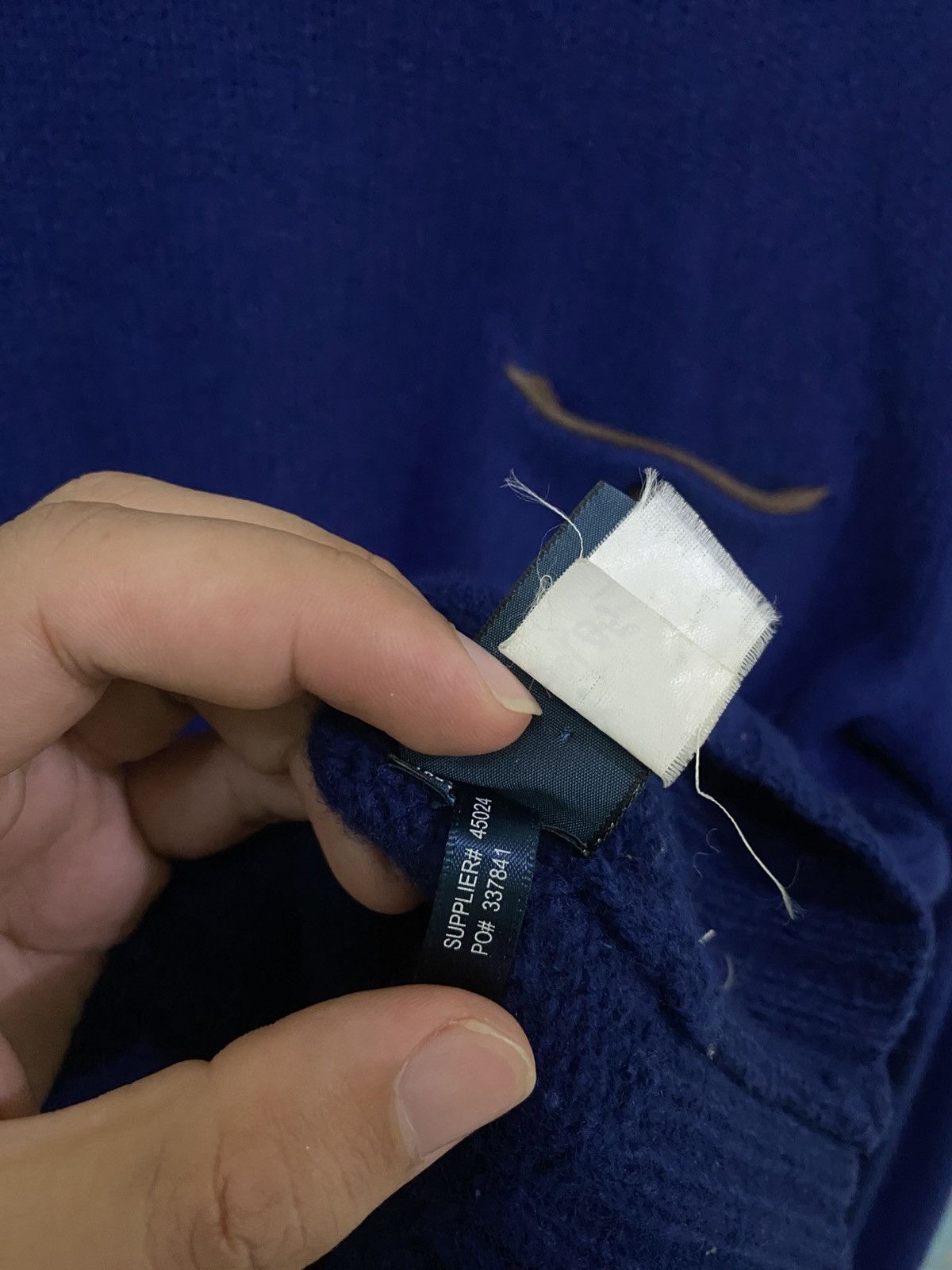 Polo Ralph Lauren Vintage Polo Ralph Lauren Double Padded Wool Knitwear Size US M / EU 48-50 / 2 - 7 Thumbnail