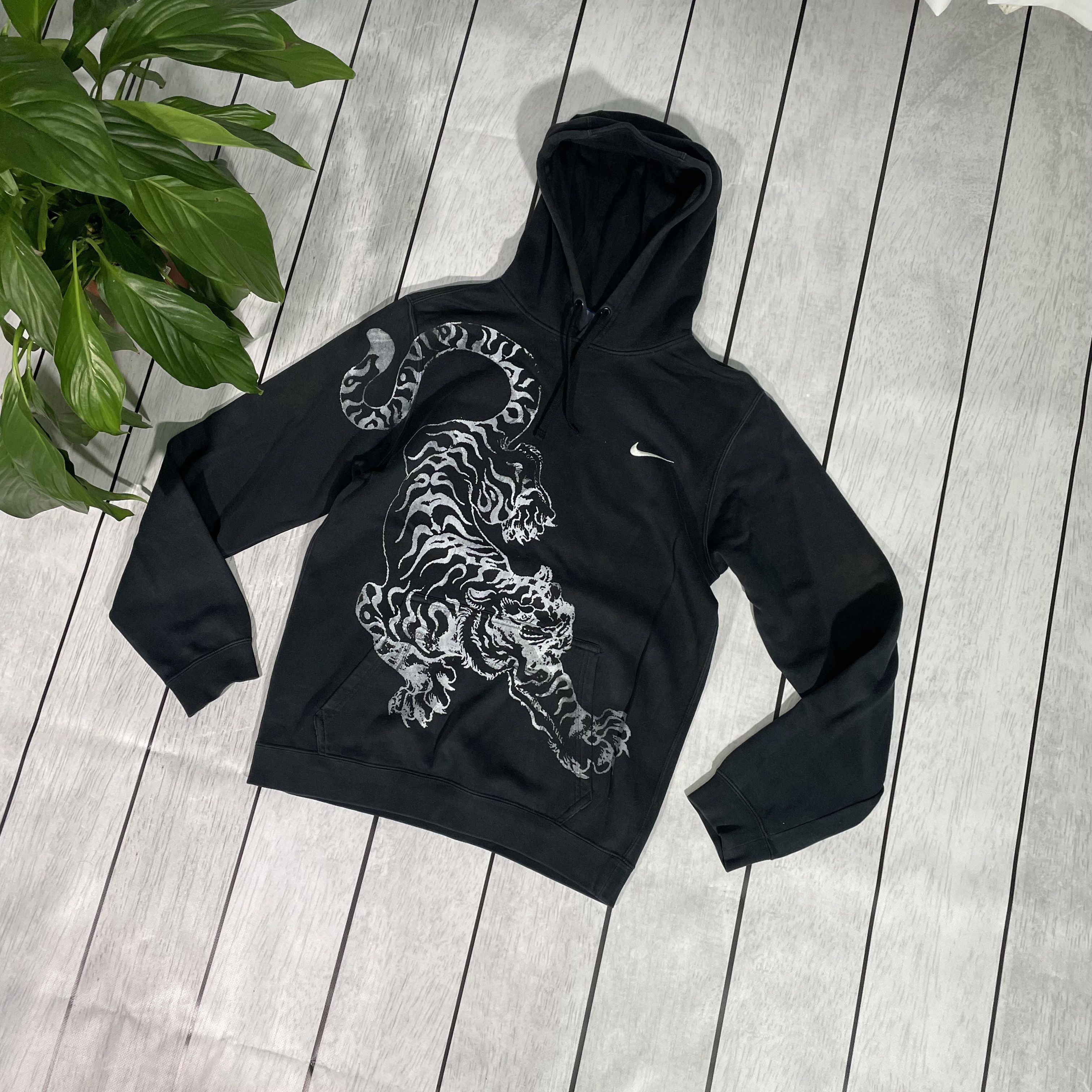 Nike Custom Nike Hoodie Tiger streetwear art grunge opium y2k Size US S / EU 44-46 / 1 - 3 Thumbnail