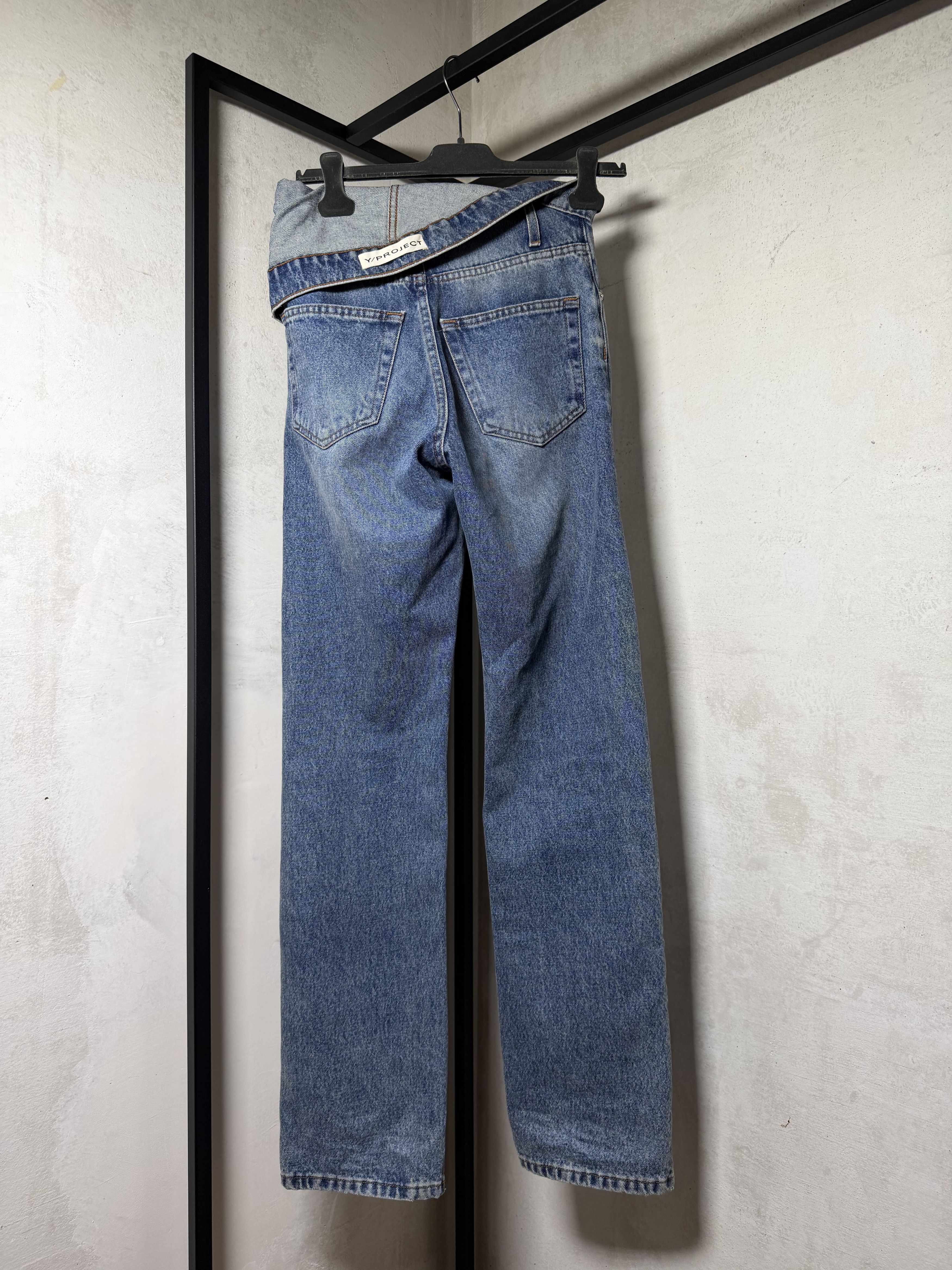 Y/Project Y/Project Evergreen Asymmetric Jeans Size 24" / US 00 / IT 34 - 5 Thumbnail