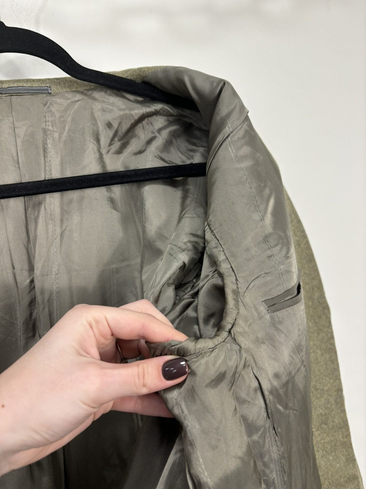 Versace Vintage Gianni Versace Classic Wool Cashmere Blazer Jacket Size 40R - 10 Thumbnail
