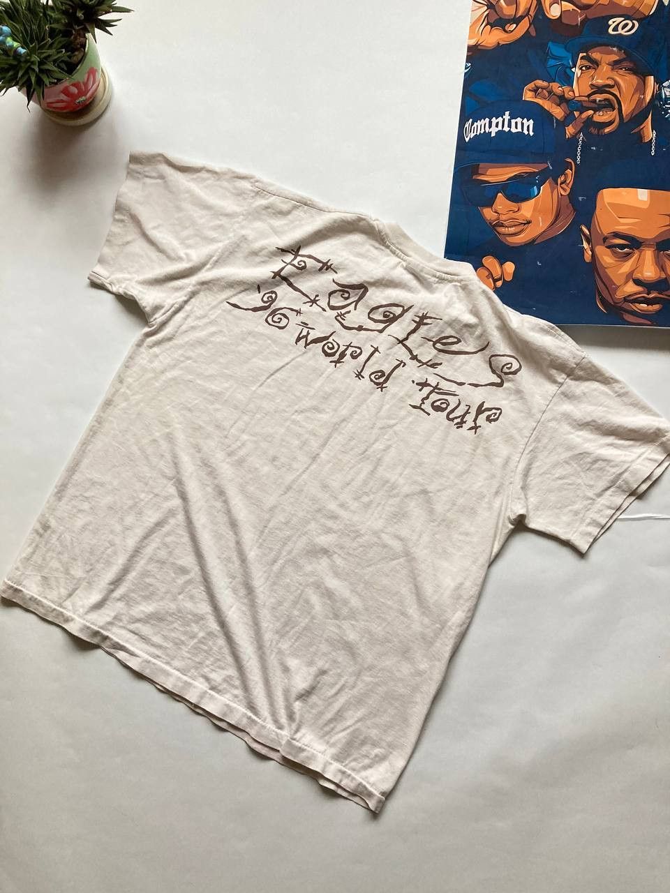 Band Tees × Vintage Vintage 1994 Eagles World Tour Band T-Shirt Y2K rare Size US XL / EU 56 / 4 - 2 Thumbnail