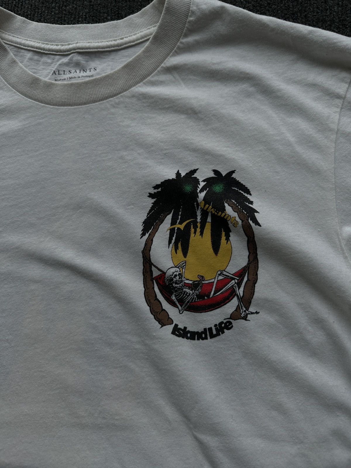 Allsaints 🚨ALLSAINTS WHITE SURF T-SHIRT LUXURY OPIUM Y2K LUXURY Size US M / EU 48-50 / 2 - 7 Thumbnail