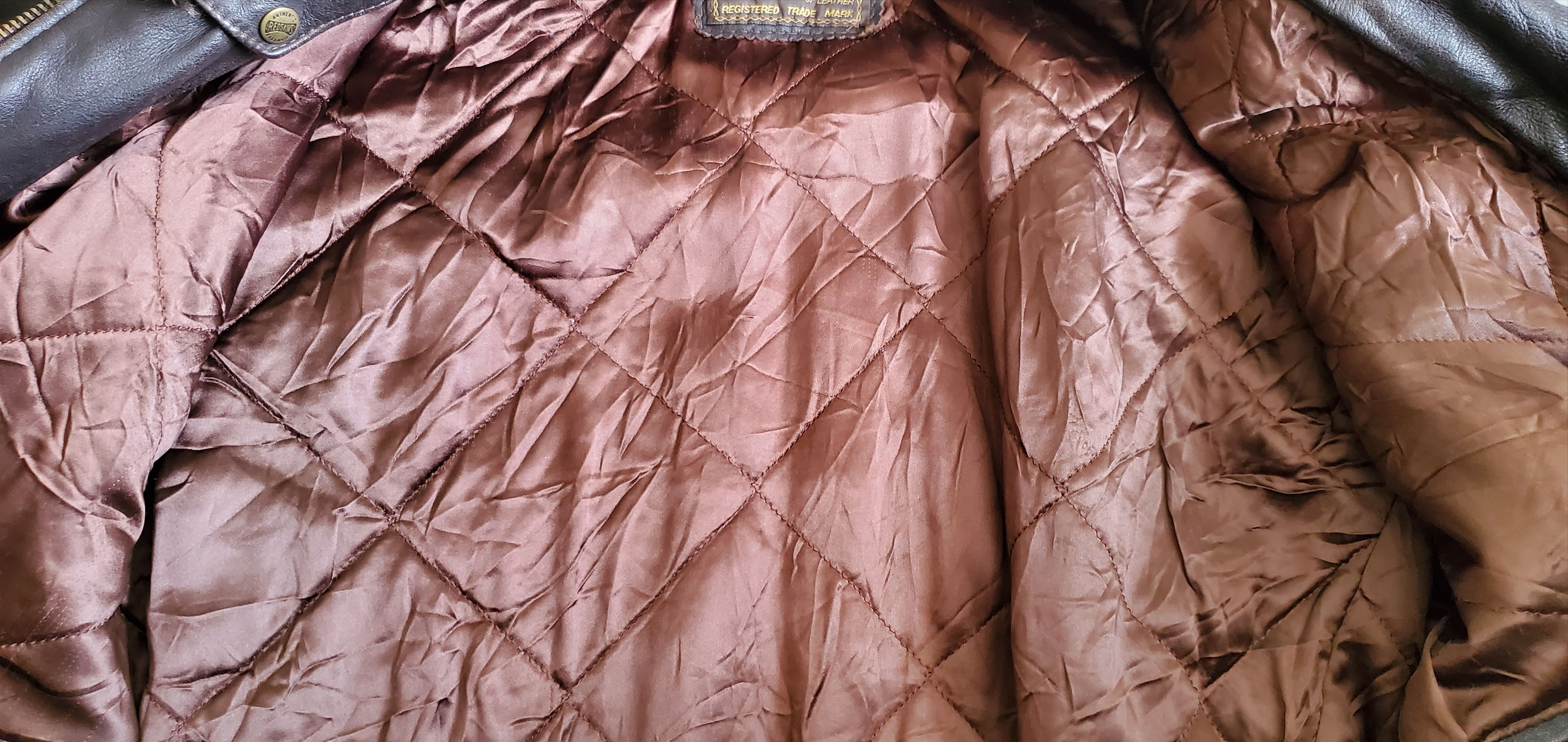 NFL Vintage REDSKINS Leather Cockpit Jacket Size US M / EU 48-50 / 2 - 7 Thumbnail