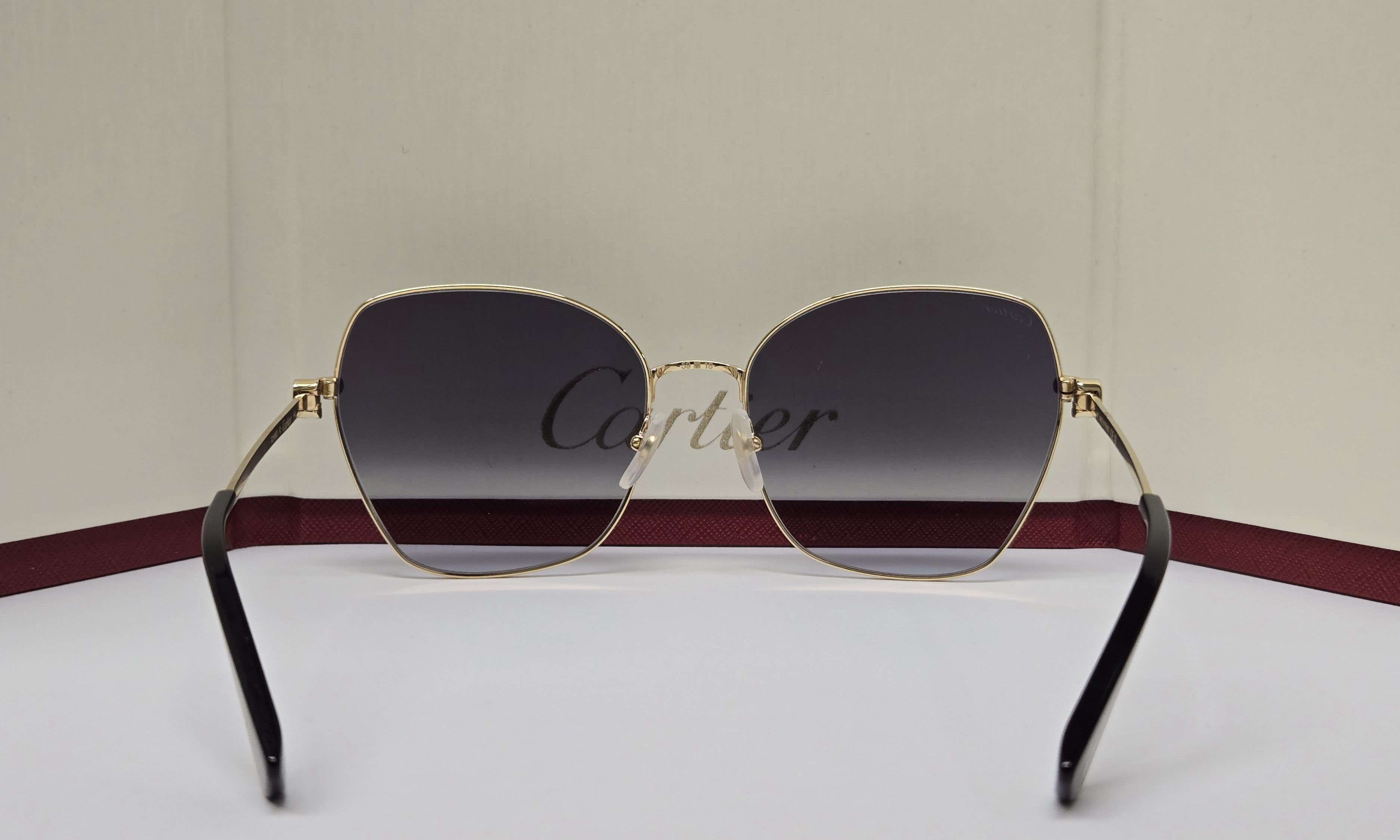 Cartier Cartier Gold Titanium Sunglasses Size ONE SIZE - 5 Thumbnail