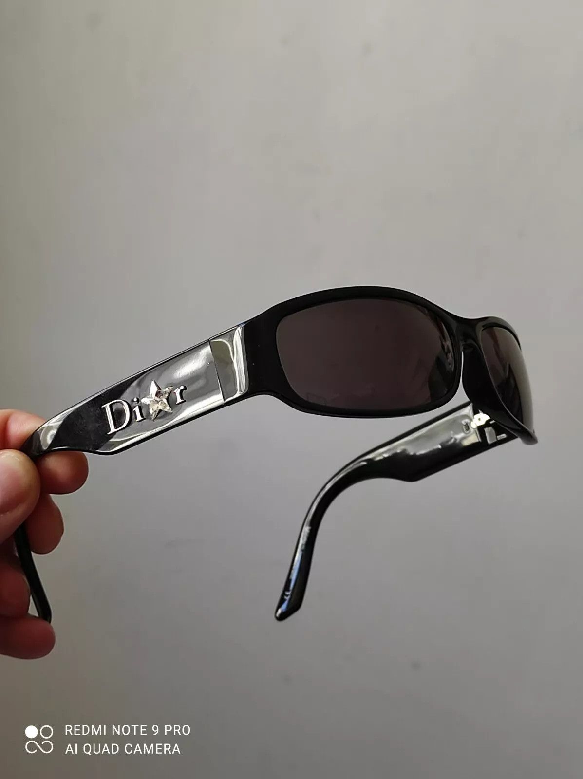 Dior Christian Dior Sunglasses Shiny Mask Shield Sport Logo Size ONE SIZE - 1 Thumbnail