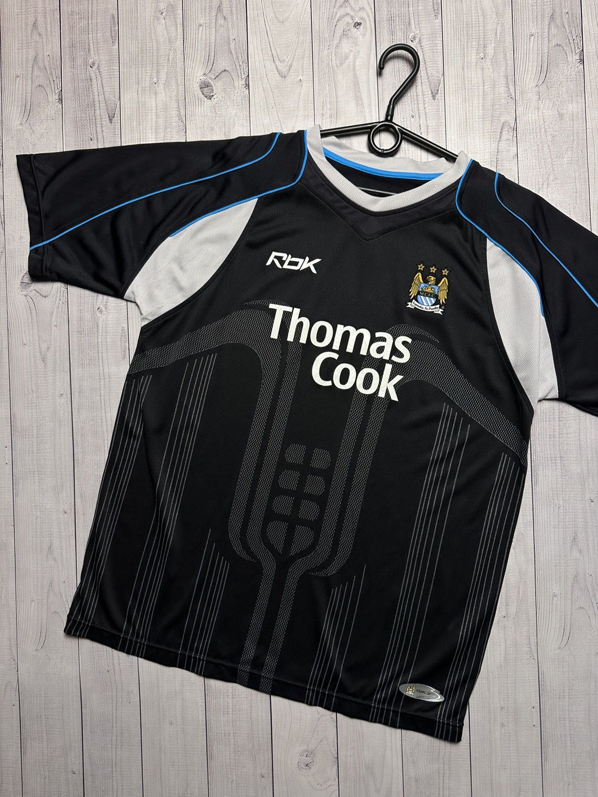 Reebok Vintage Reebok Manchester City soccer jersey size L away Size US L / EU 52-54 / 3 - 2 Thumbnail