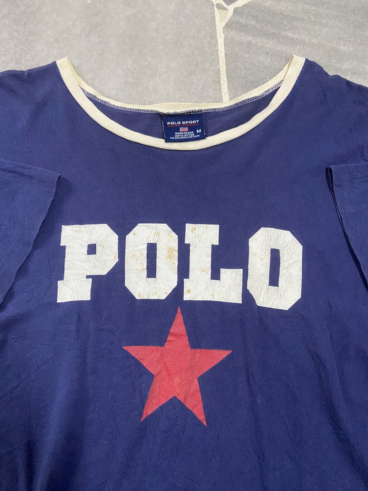 Polo Ralph Lauren Vintage Polo Sport Ralph Lauren Tee Size US M / EU 48-50 / 2 - 9 Thumbnail
