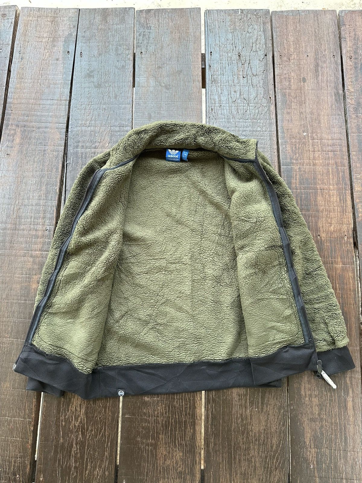 Adidas Adidas Fleece Full zipper Size US M / EU 48-50 / 2 - 2 Thumbnail