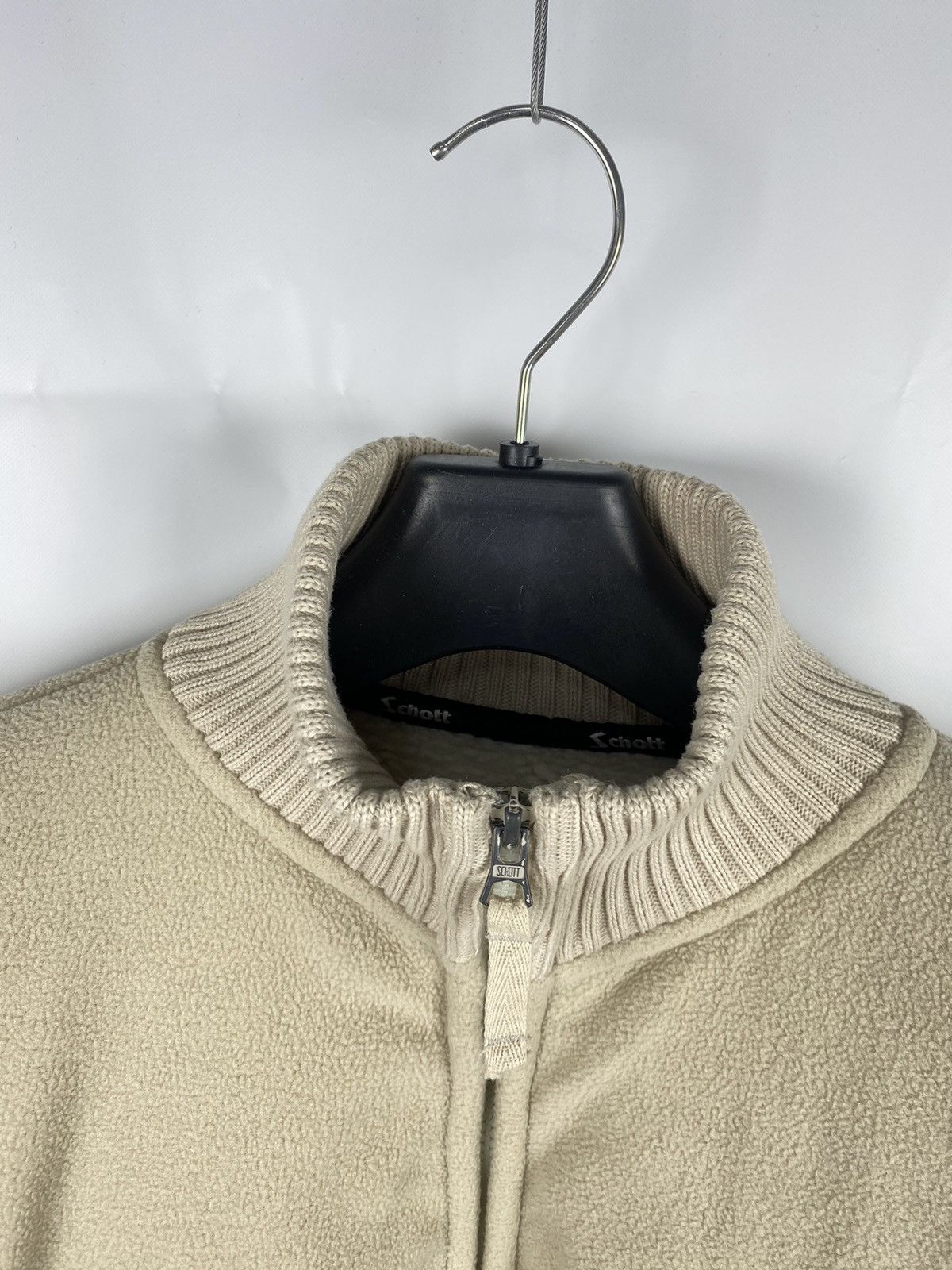 Schott × Vintage Schott NYC Fleece Bomber Jacket Full-Zip size S Size US S / EU 44-46 / 1 - 6 Thumbnail