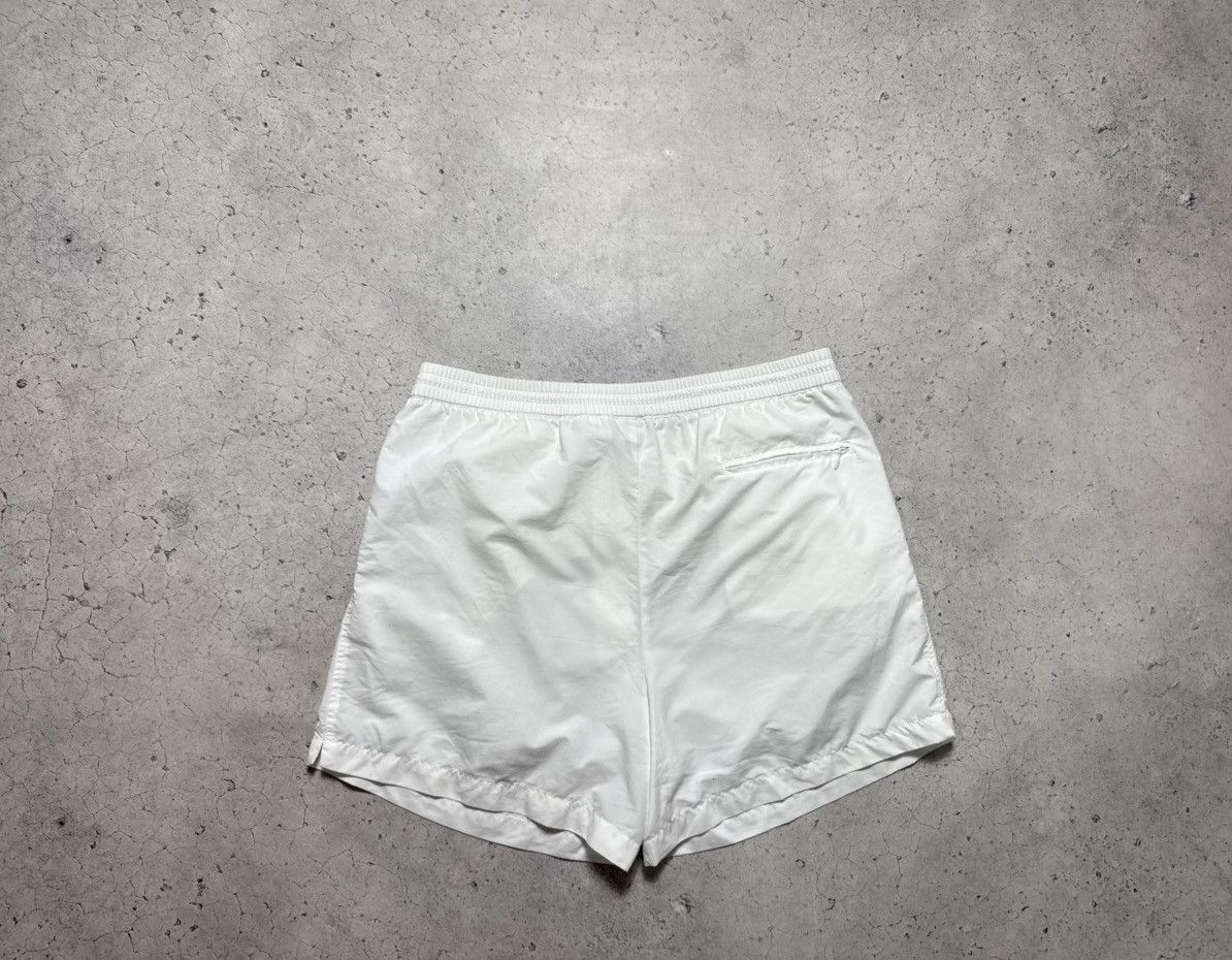 Nike Nike Vintage 90’s Nylon White Shorts Swoosh Drill Size US 36 / EU 52 - 2 Thumbnail