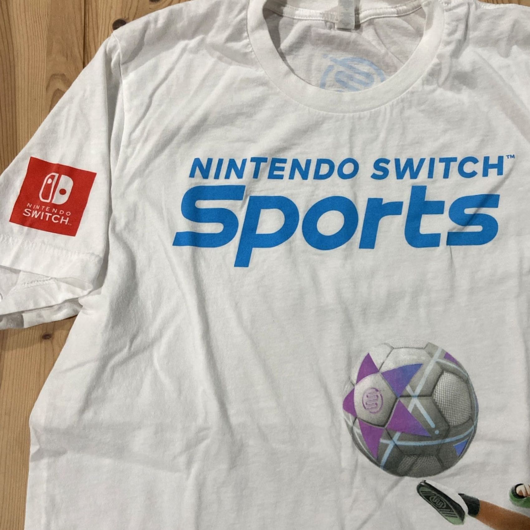 Nintendo Nintendo Switch Sports AOP Ensemble Shirt Medium VIdeo Games Shirt Mens M White Sports Size US M / EU 48-50 / 2 - 3 Thumbnail