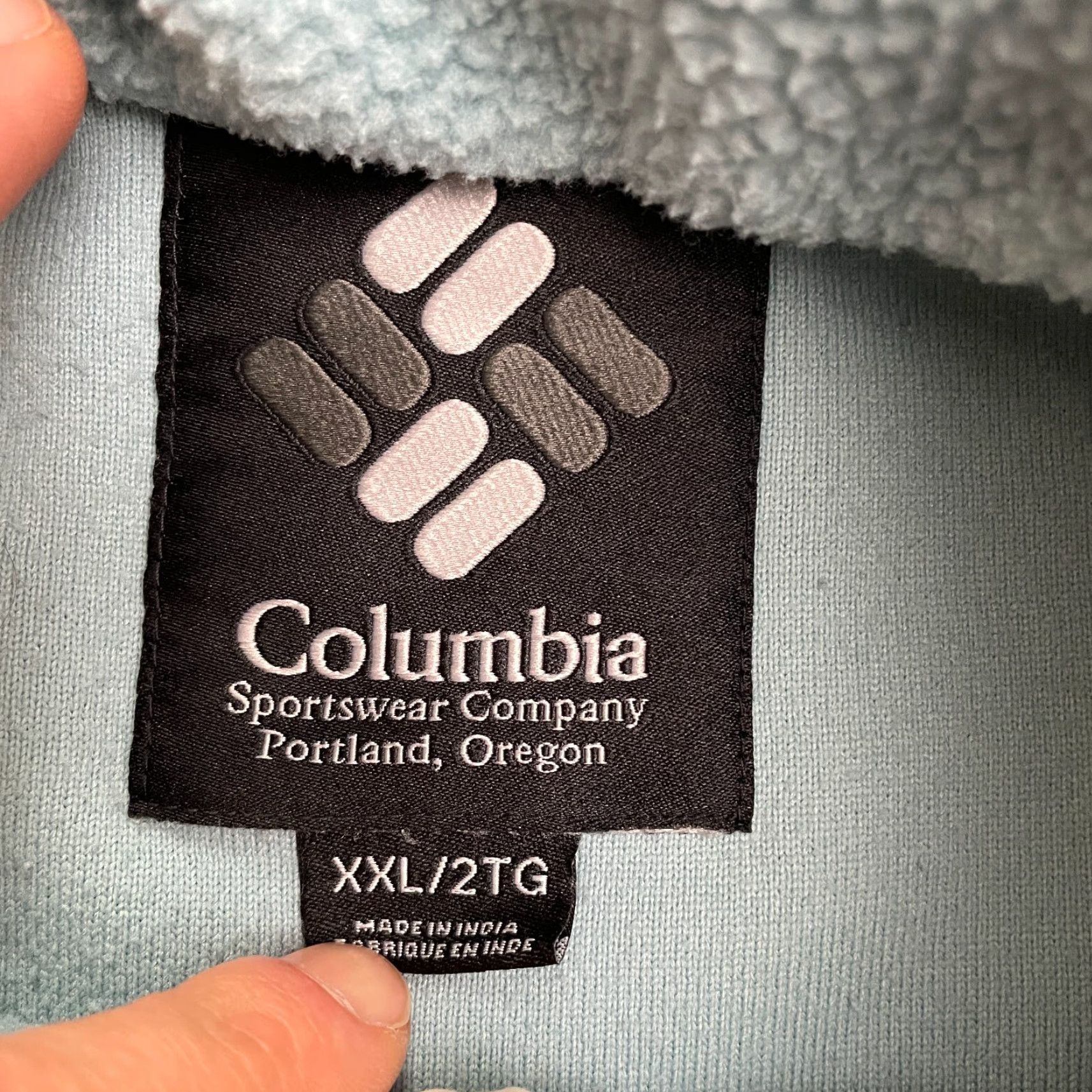 Vintage Columbia Helveria Jacket Mens 2XL Blue Outdoor Hiking Snap Up Fleece Coat Regular Fit Size US XXL / EU 58 / 5 - 6 Thumbnail