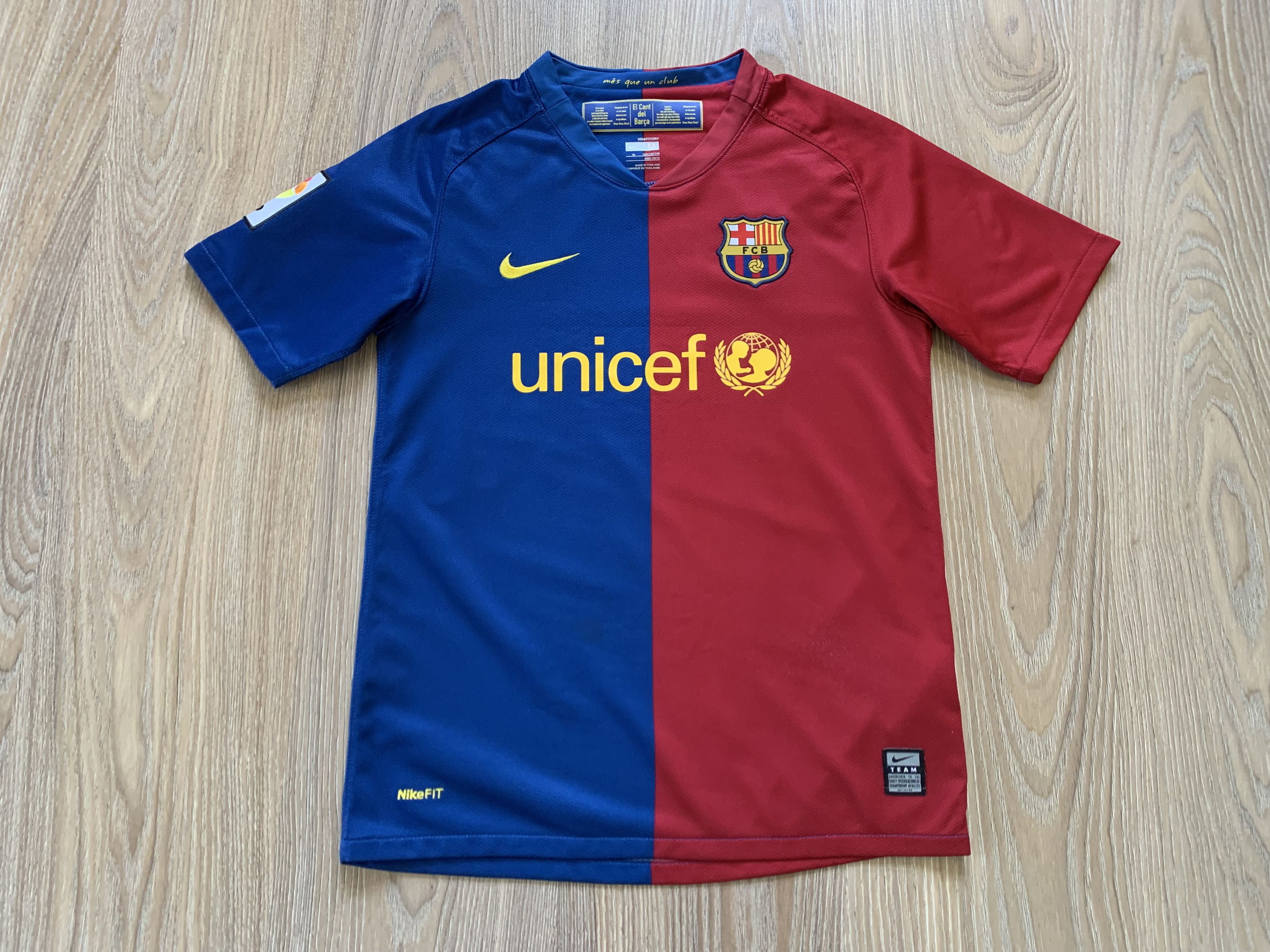 Nike Nike FCB Youth Kids Jersey Size US XXS / EU 40 - 2 Thumbnail