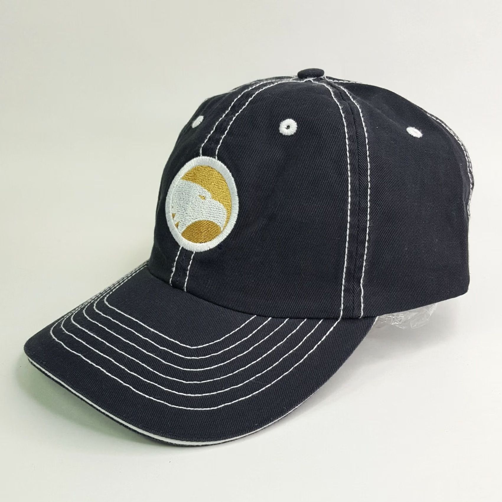 Vintage VINTAGE Eagles Snapback Adjustable Athletic Sports Hat Baseball Cap College Mens Black Spike Size ONE SIZE - 5 Thumbnail