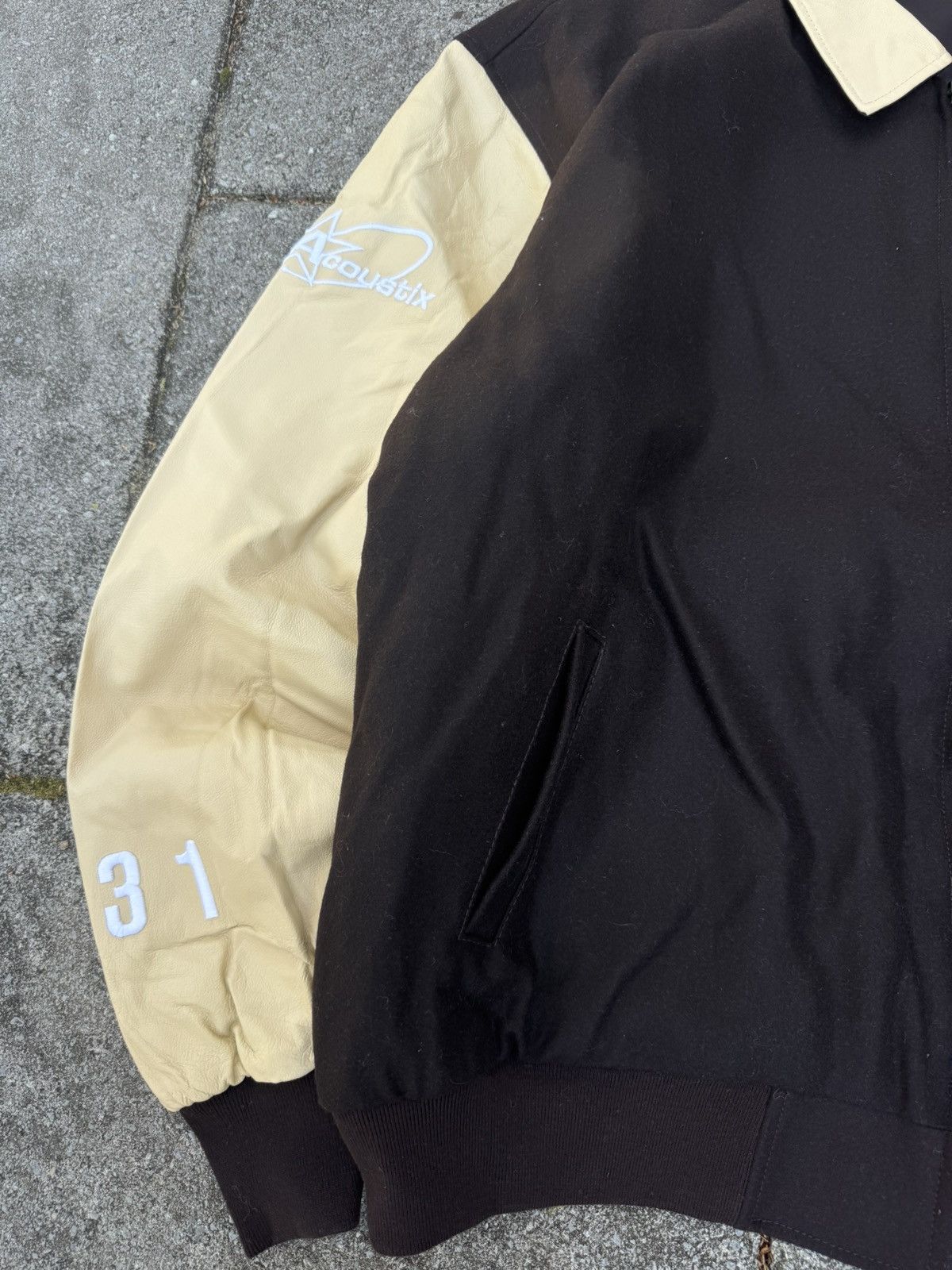Japanese Brand × Vintage Acoustix Two Toned Front/Back Embroidered Jacket Size US XXL / EU 58 / 5 - 8 Thumbnail