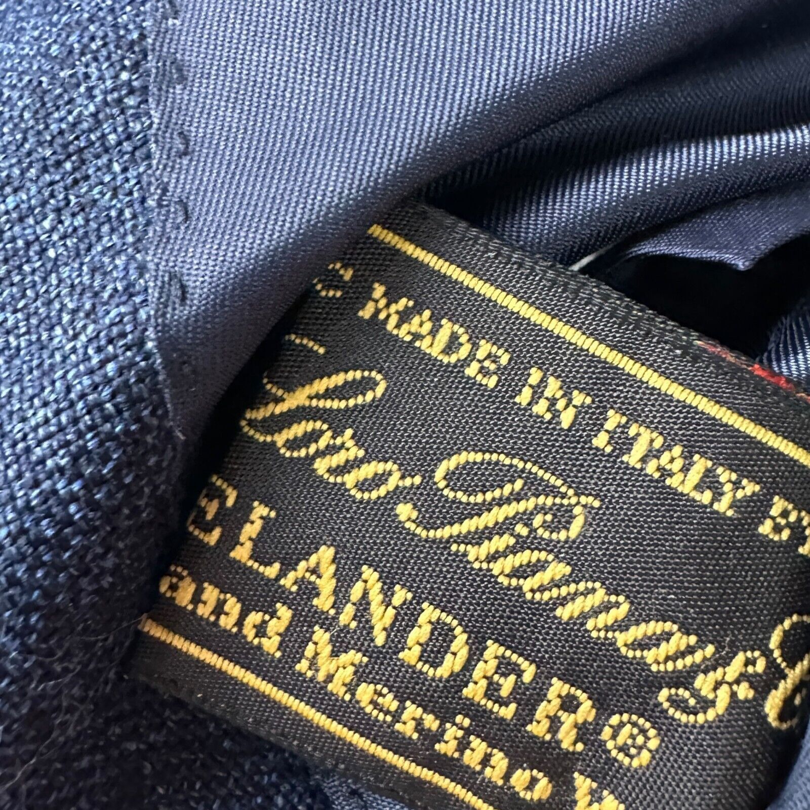 The Unbranded Brand Ravazzolo x Loro Piana Fabric Blazer Jacket Men's 46R Blue Size 46R - 8 Thumbnail