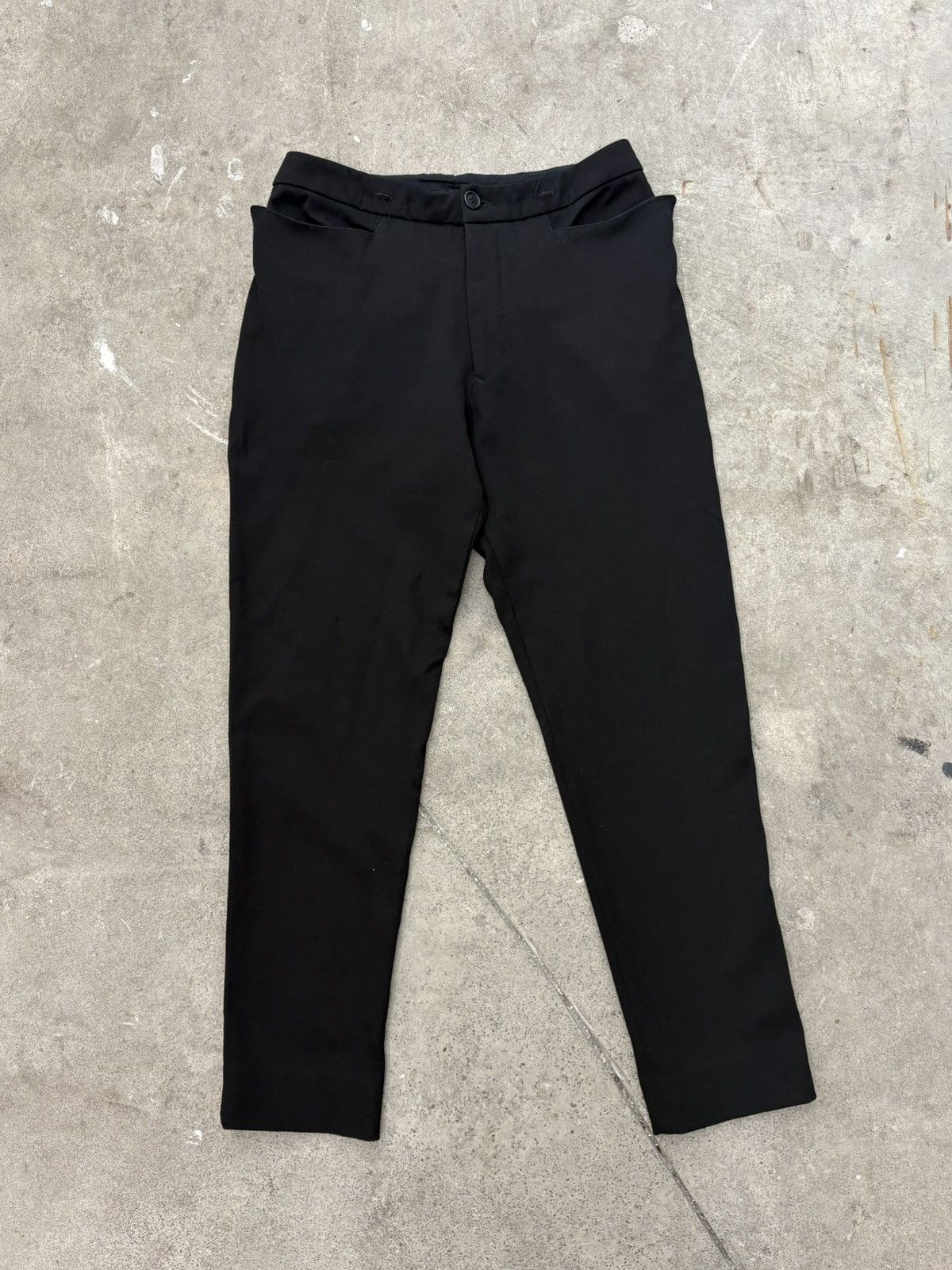 Dirk Bikkembergs Dirk Bikkembergs black trouser Size 30" / US 8 / IT 44 - 1 Thumbnail