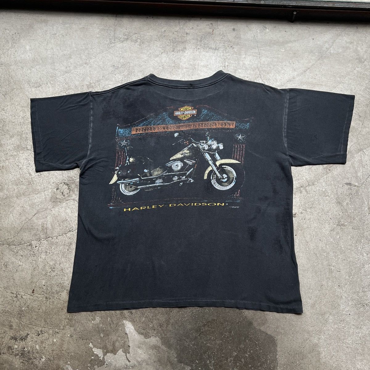 Vintage Vintage Harley Davidson Size US XL / EU 56 / 4 - 3 Thumbnail