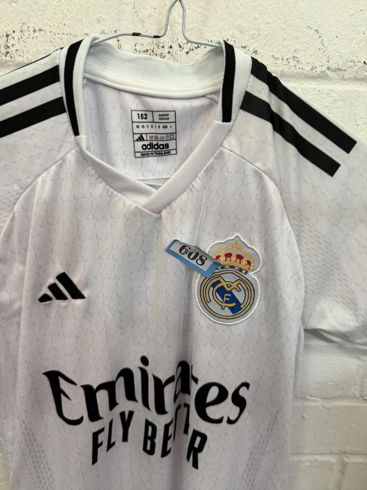 Adidas Real Madrid Bellingham #5 Soccer Jersey Size US S / EU 44-46 / 1 - 3 Thumbnail