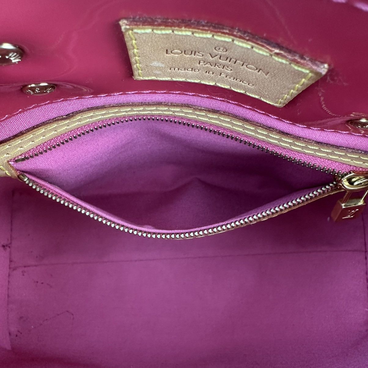 Louis Vuitton Louis Vuitton Pink Vernis Reade PM Size ONE SIZE - 13 Thumbnail