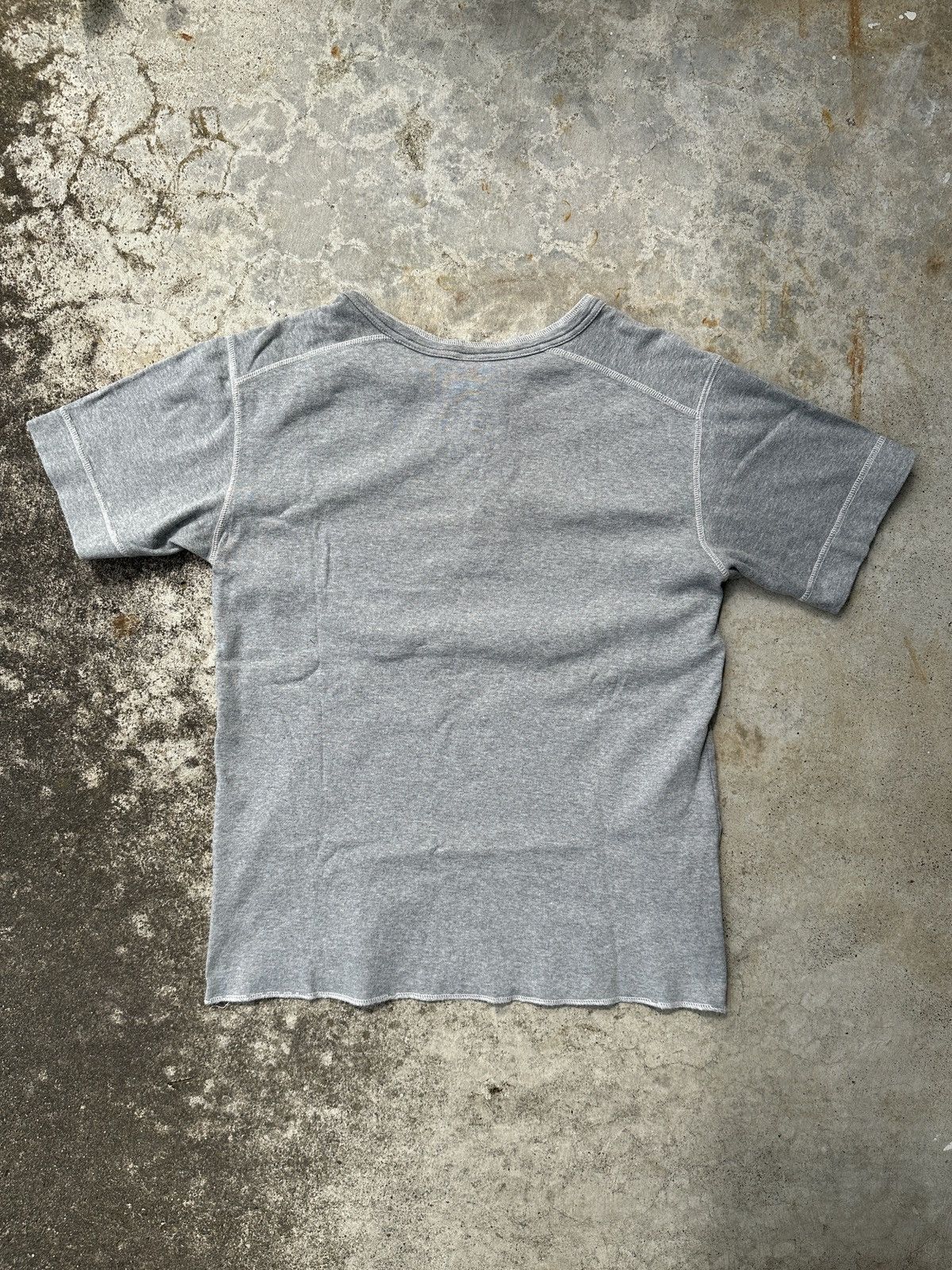 Pherrow's Pherrow repro US Military SLUB YARN HENLEY NECK T-SHIRT Size US M / EU 48-50 / 2 - 2 Thumbnail