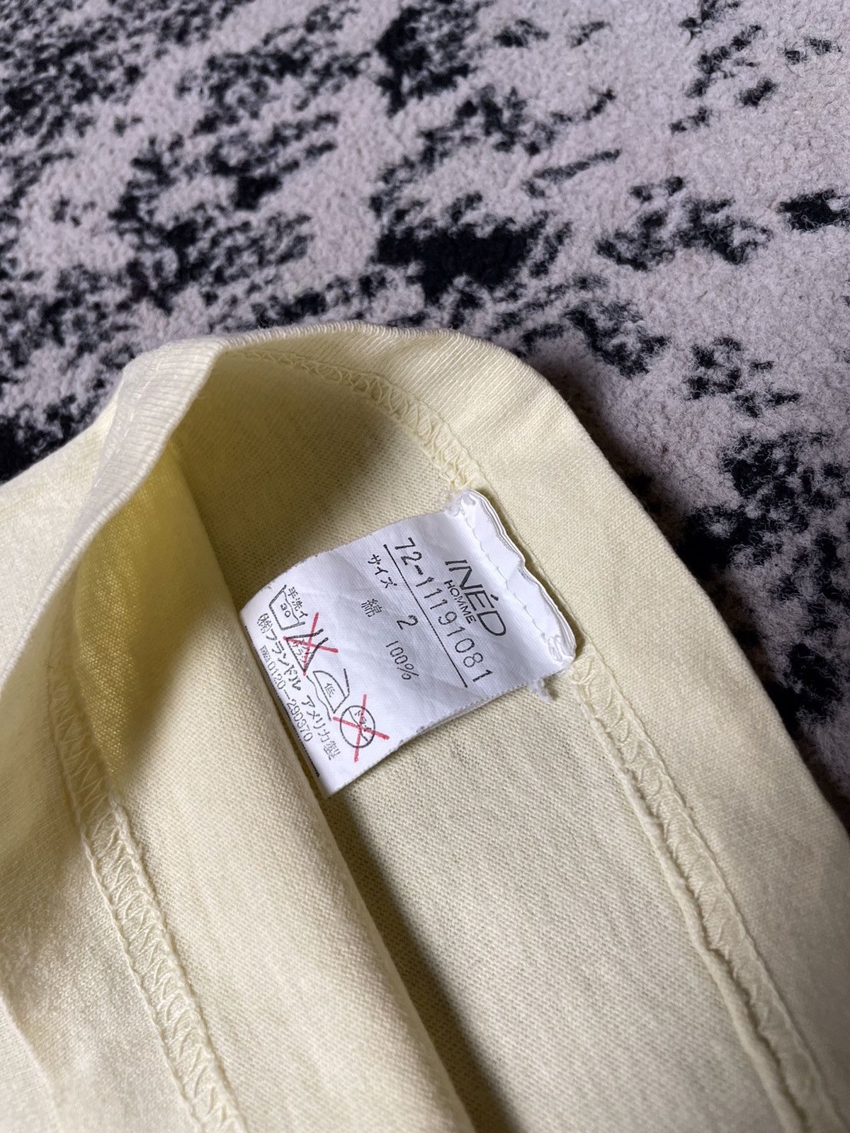 🔥rare find🔥 INED homme poem tee By Yohji Yamamoto