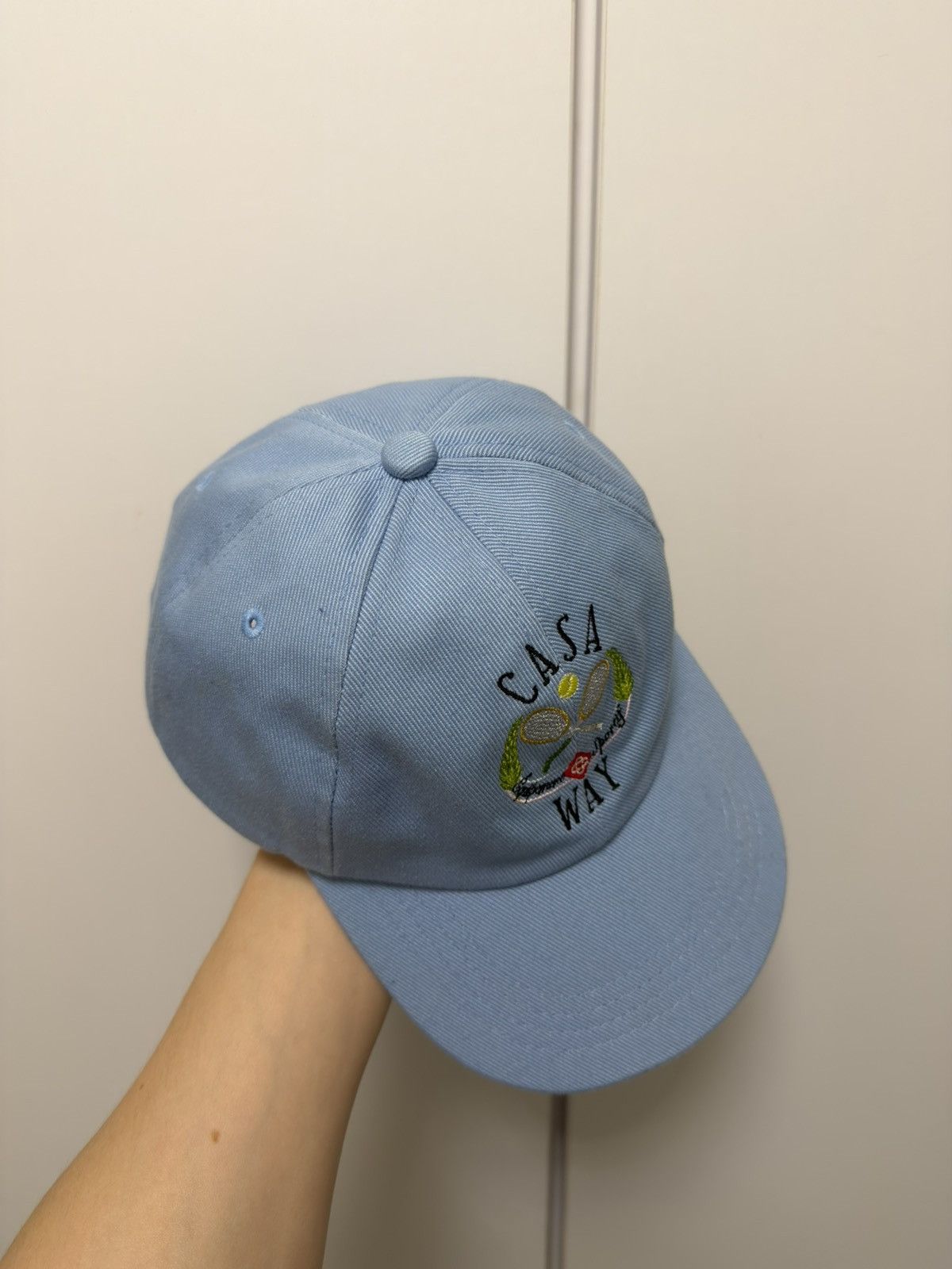 Casablanca Casablanca Casaway Tennis Twill Cap Alaskan Blue Size ONE SIZE - 4 Thumbnail