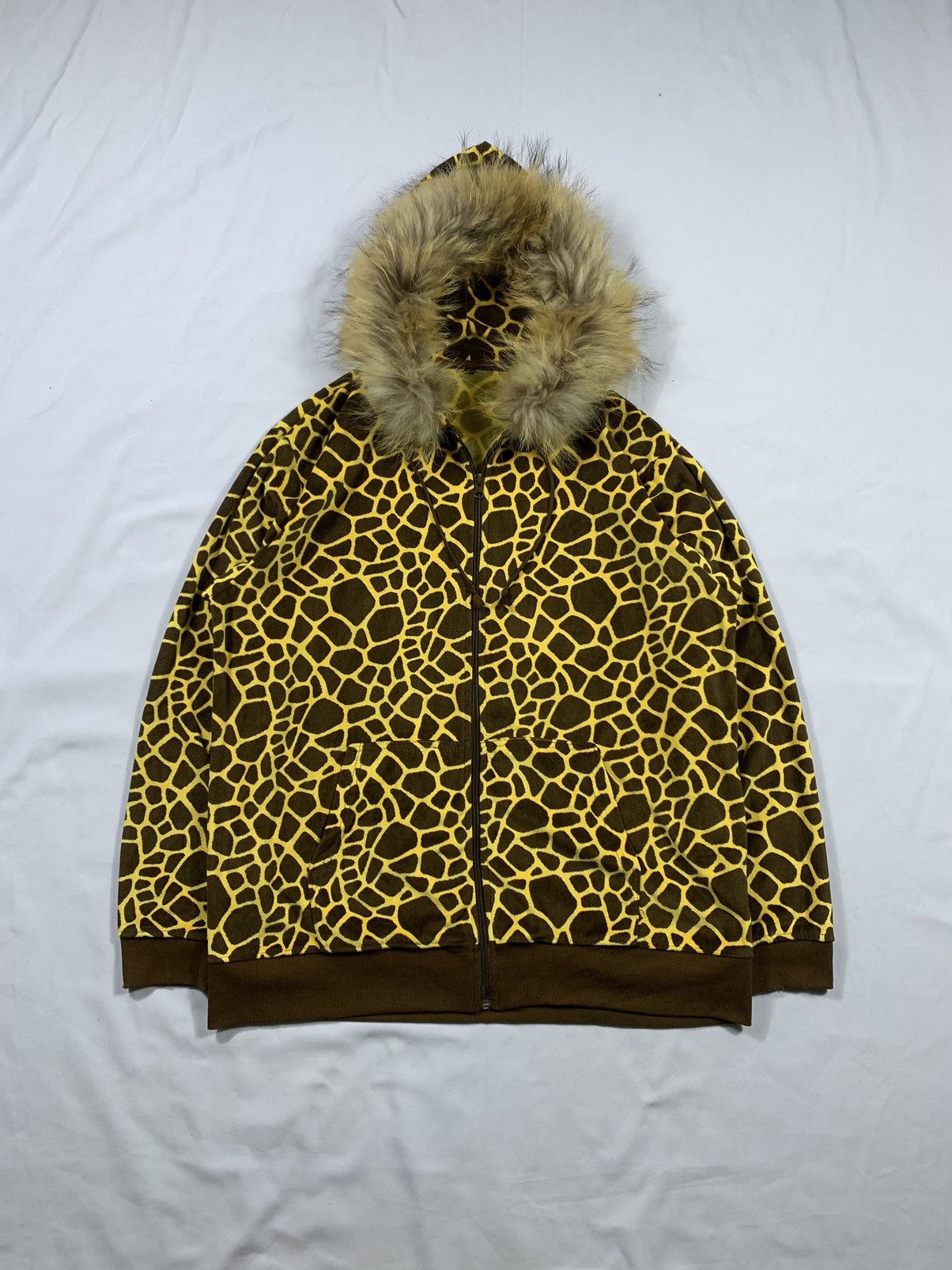 Hysteric Glamour × If Six Was Nine × Japanese Brand Undefined Fur zip hoodie velvet Leopard ifsixwasnine style Size US L / EU 52-54 / 3 - 1 Thumbnail