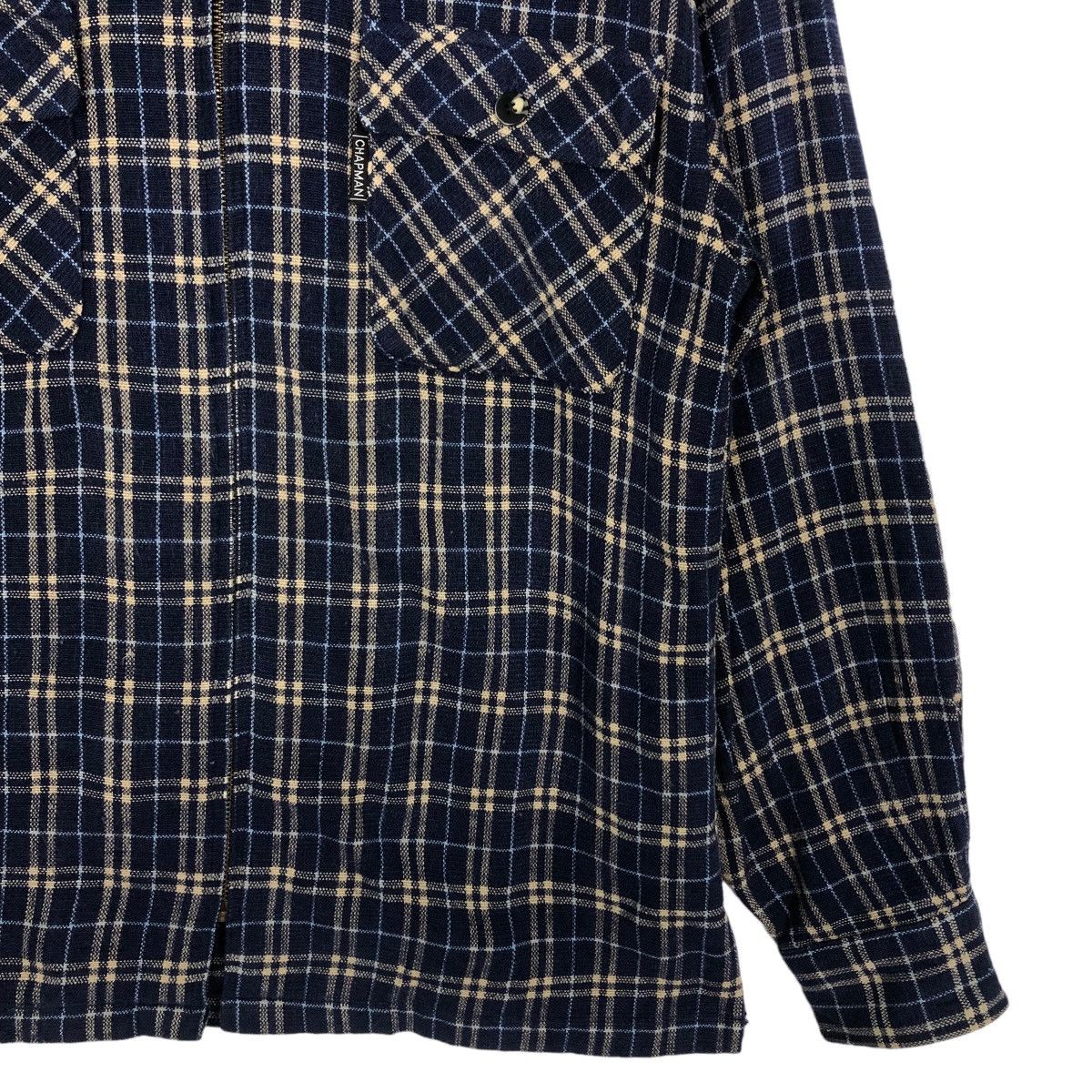 Japanese Brand 🔥90’s Vintage Flannel Jacket Checked Tartan Chapman Japan Size US M / EU 48-50 / 2 - 4 Thumbnail