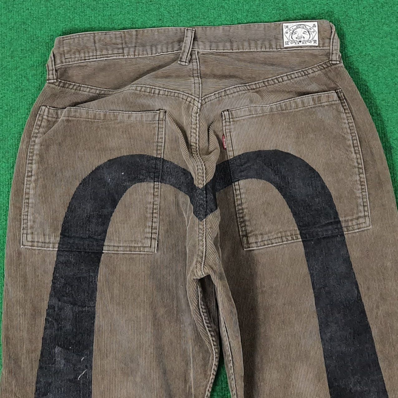 Evisu Evisu Corduroy Japanese Brand Custom Logo Pants Size US 30 / EU 46 - 2 Thumbnail