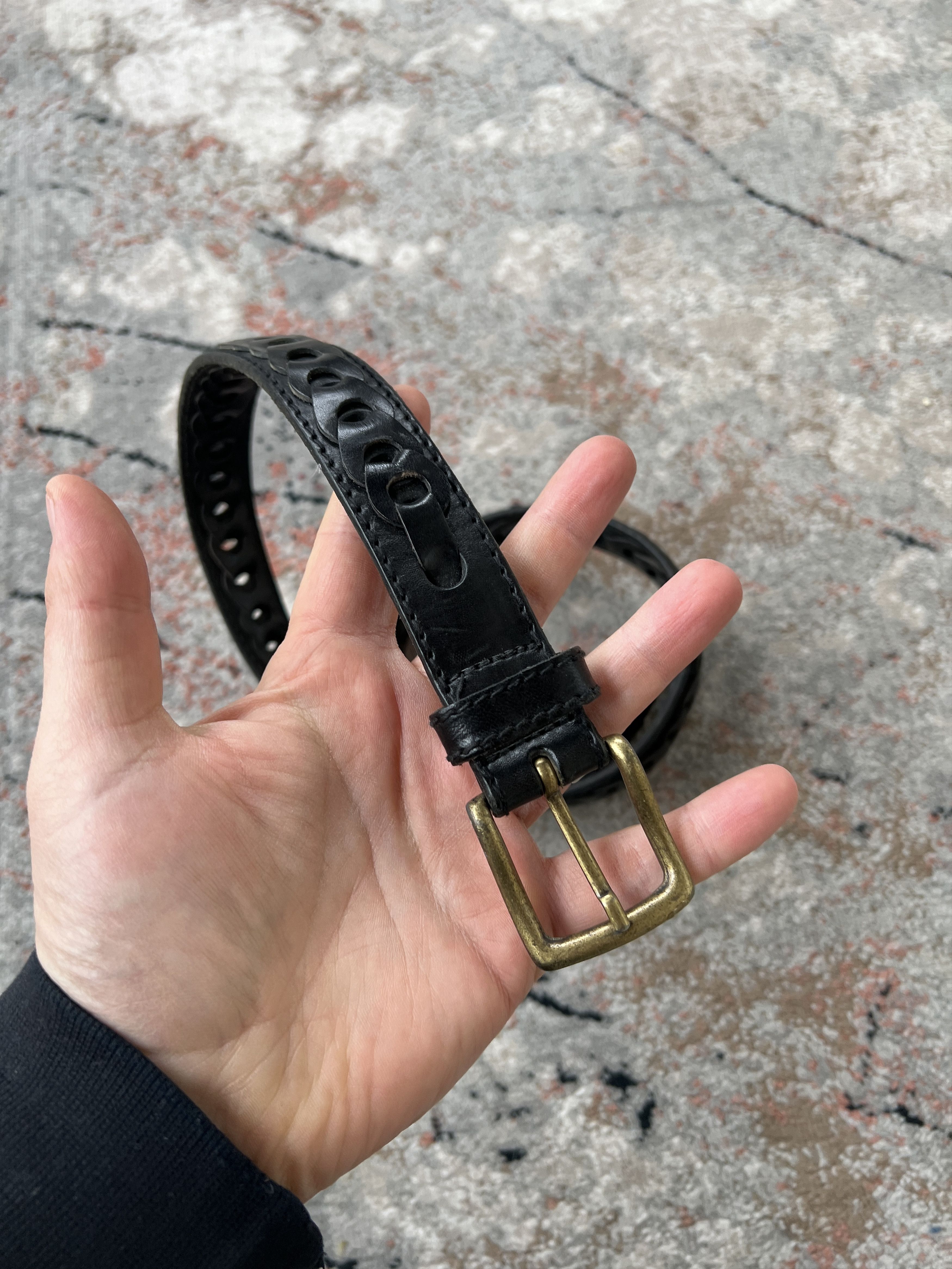 United Colors Of Benetton United Color Of Benetton Leather Belt Size ONE SIZE - 2 Thumbnail