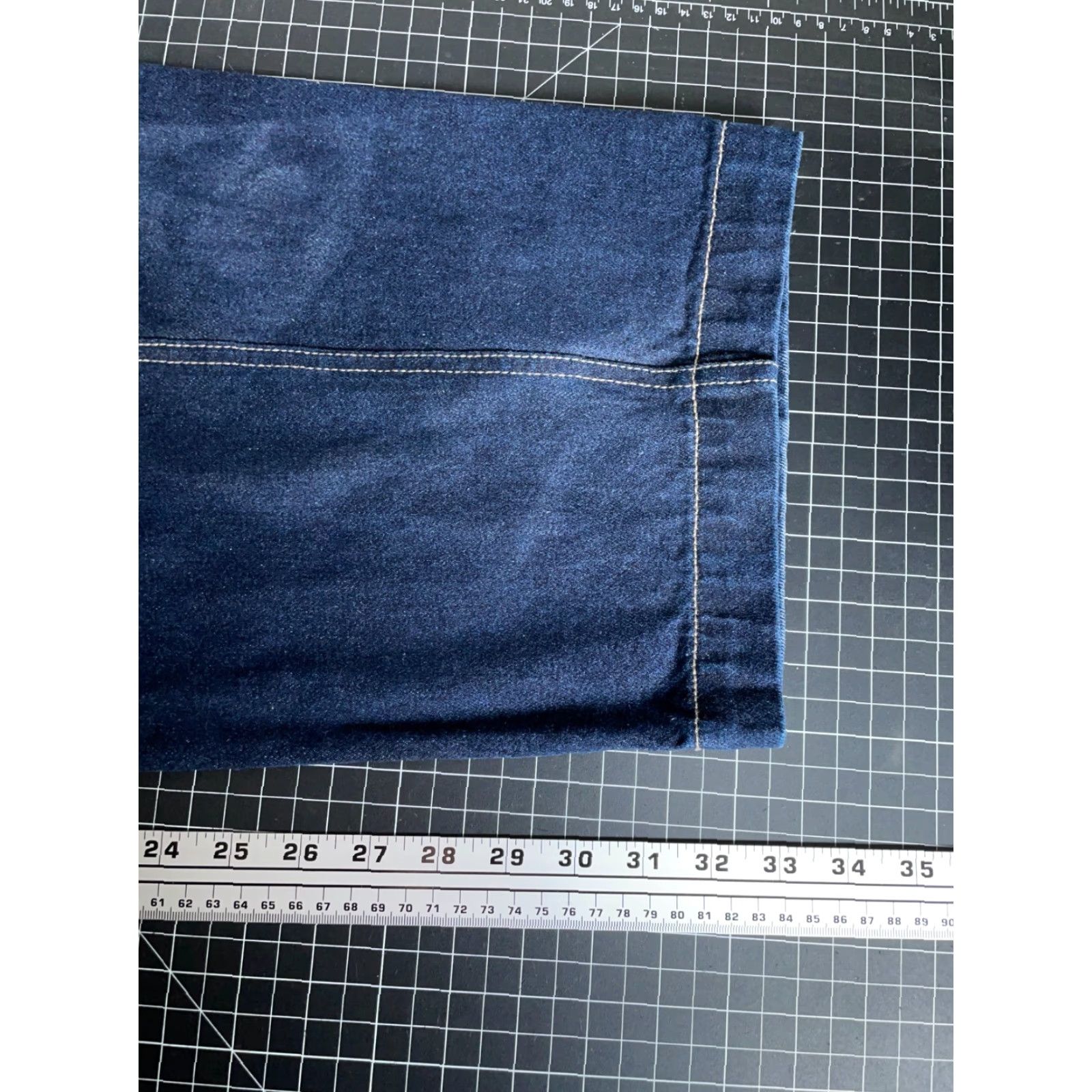 Denime VINTAGE Kani Jeans Baggy Fit Cargo Jeans Men's 42 x 34 Denim Blue 90s Hip Hop Retro Streetwear Jeans Mens Size US 42 / EU 58 - 6 Thumbnail