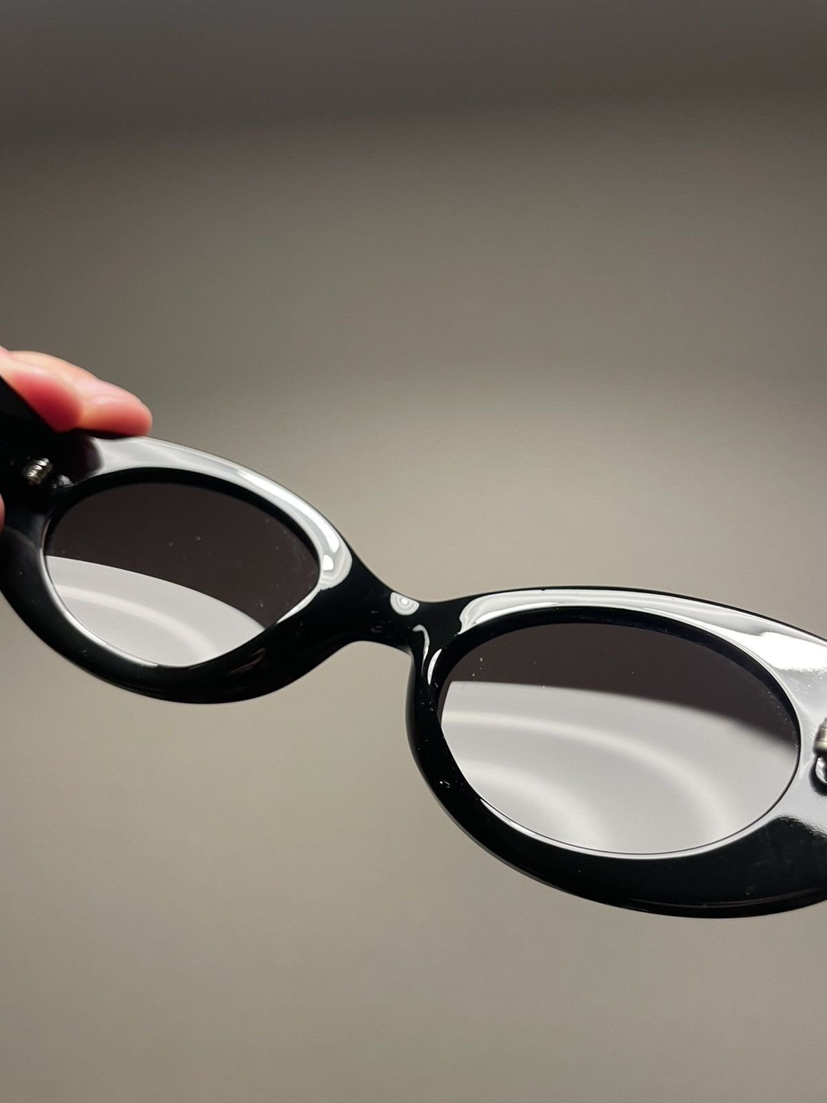 Gucci GUCCI CLEAR BLACK SUNGLASSES Size ONE SIZE - 4 Thumbnail