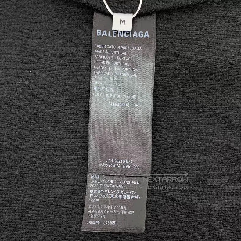 Balenciaga Balenciaga Black tie bow cotton velvet top Size M / US 6-8 / IT 42-44 - 6 Thumbnail