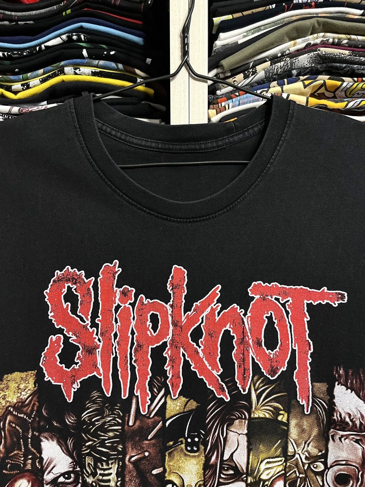 Band Tees Vintage Y2K Slipknot All Hope Is Gone Metal Band T-Shirt Size US M / EU 48-50 / 2 - 5 Thumbnail