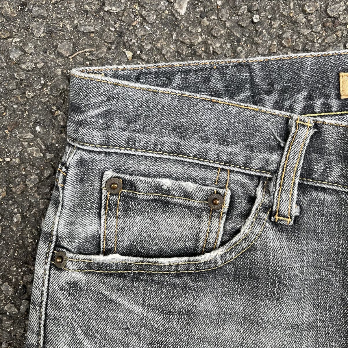 Hysteric Glamour Flared Vintage Faded Jeans Japanese Denim Bootcut Pants Punk Size US 30 / EU 46 - 4 Thumbnail