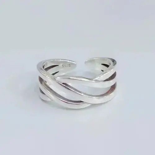 Ring Of Fire × Vintage Multilayer Ring🔥🔥🔥 Size ONE SIZE - 4 Thumbnail