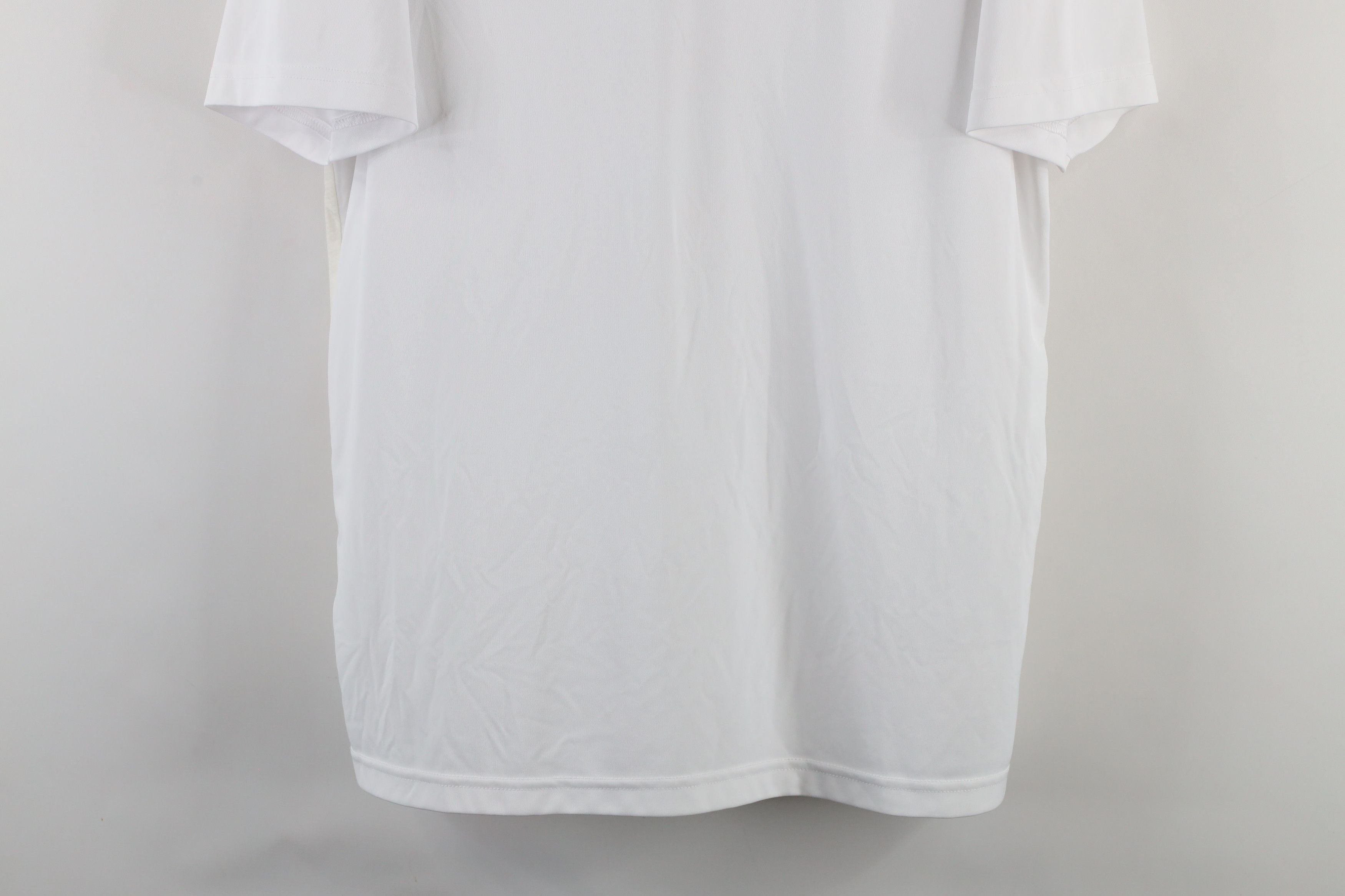 Oakley × Vintage Vintage Oakley Spell Out Vented Collared Polo Shirt White Size US L / EU 52-54 / 3 - 3 Thumbnail