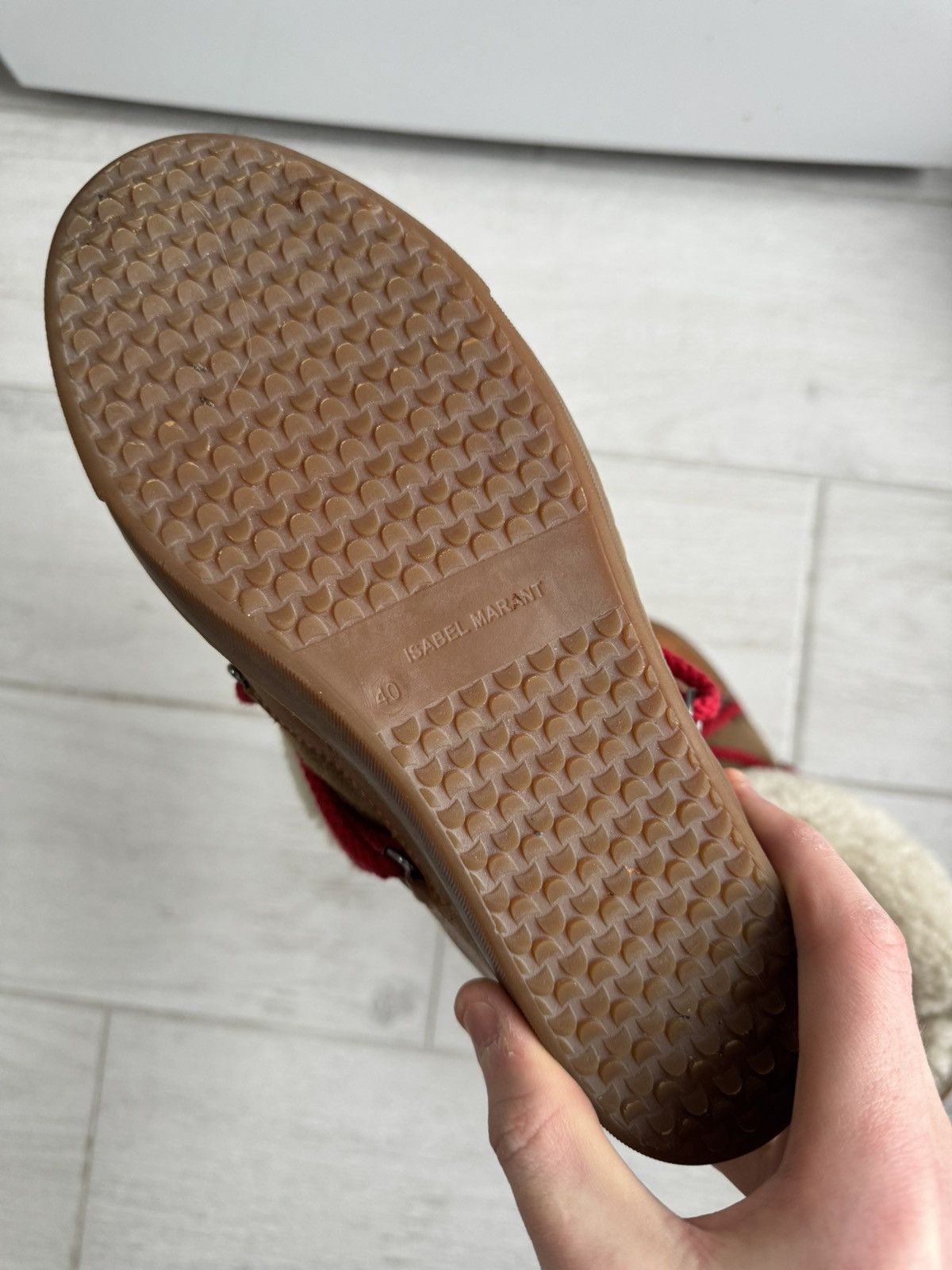Isabel Marant Isabel Marant Nowles Wedge Snow Boots | Shearling & Leather Size US 9.5 / IT 39.5 - 17 Thumbnail