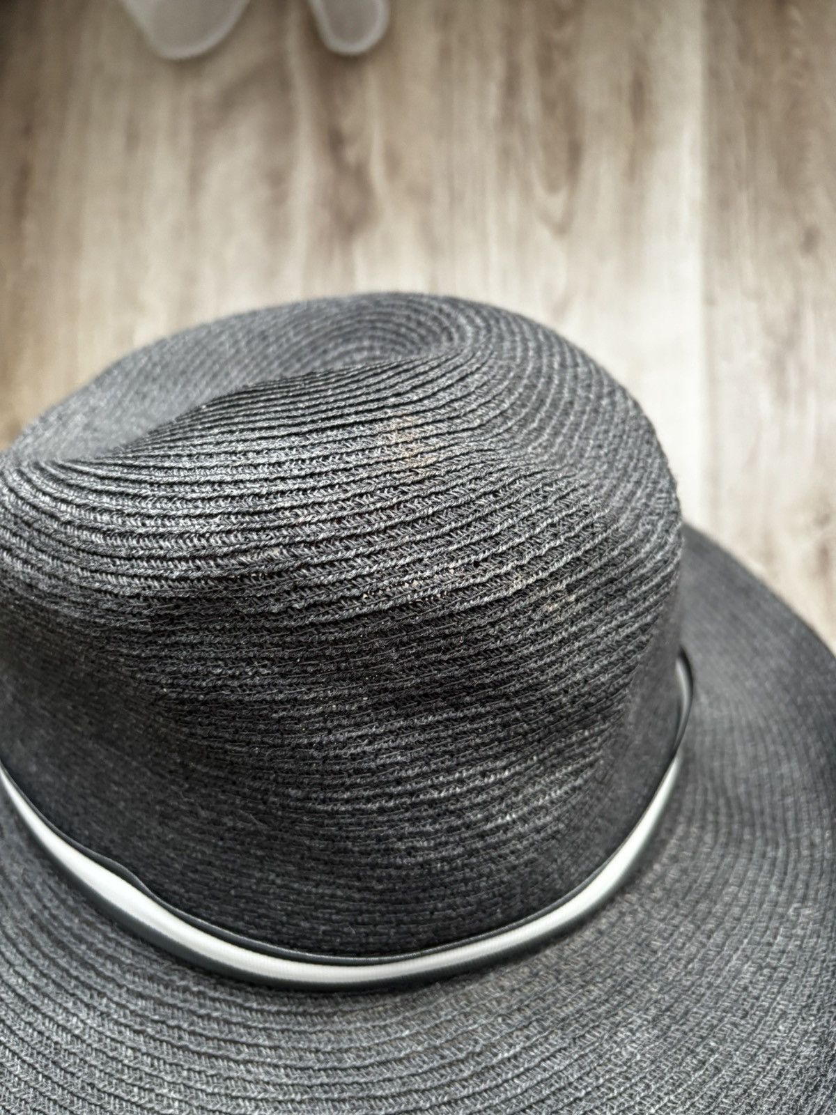 Borsalino Borsalino Fedora Hat 100% Hemp Canapa Made in Italy Size 57 Size ONE SIZE - 7 Thumbnail
