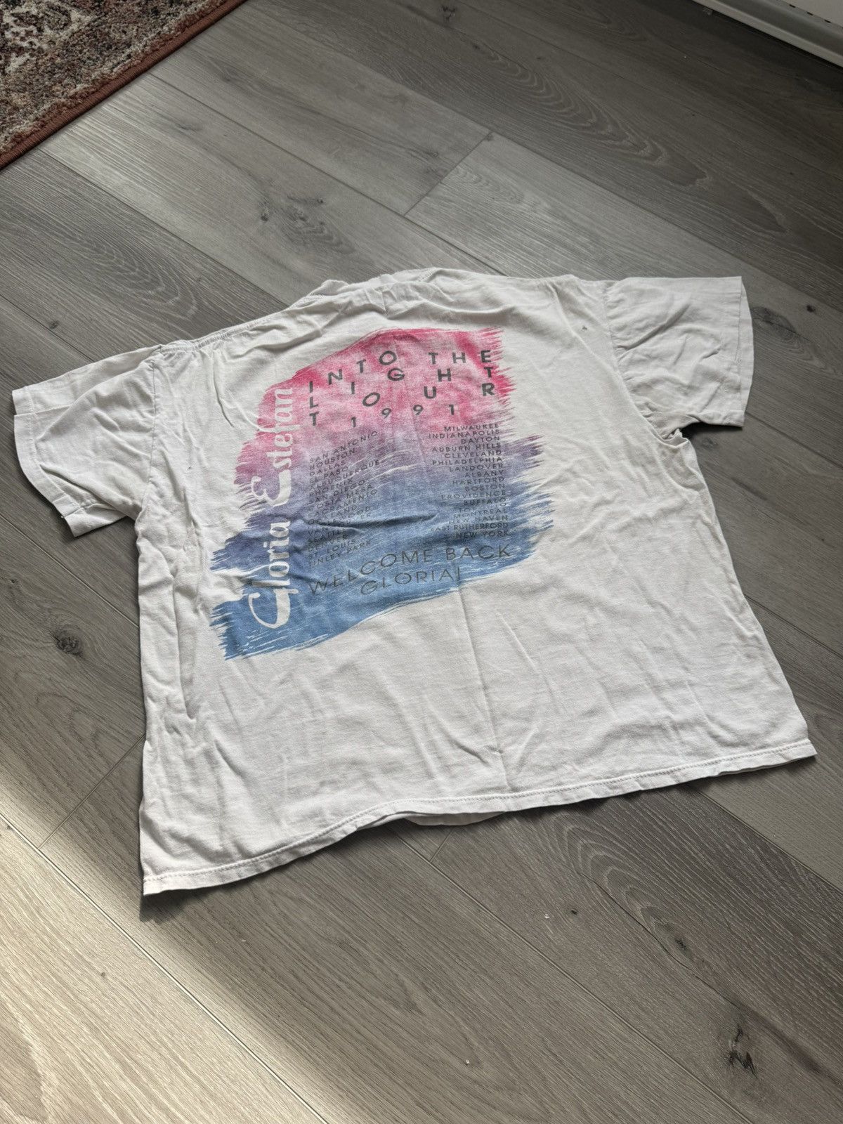Vintage Gloria Estefan 1991 into the light tour Size US M / EU 48-50 / 2 - 2 Thumbnail