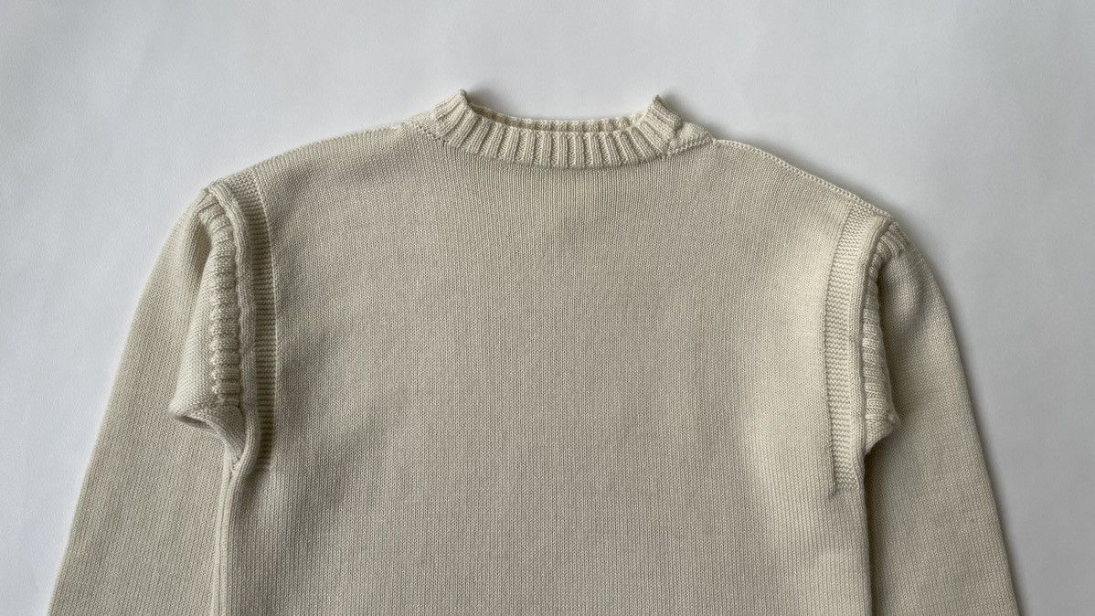 Maison Margiela S/S 22 ‘Destroyed’ Wool Fisherman Sweater Size M / US 6-8 / IT 42-44 - 2 Thumbnail