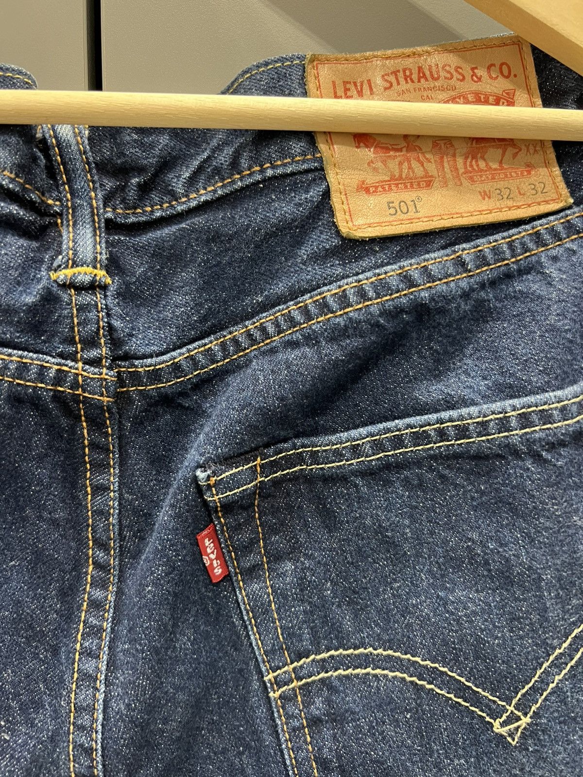 Levi's Vintage Levi's 501 Distressed Jeans 32x32 Size US 32 / EU 48 - 11 Thumbnail
